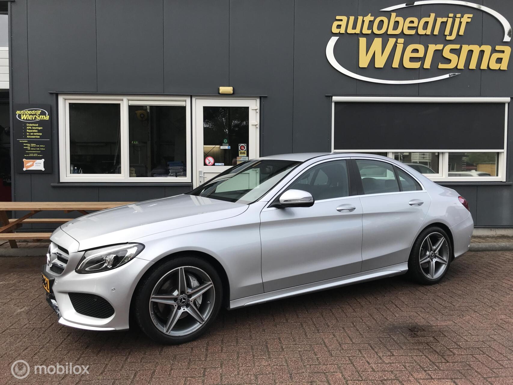 Mercedes-Benz C-klasse 180 Business Solution AMG 2017 - voorkant