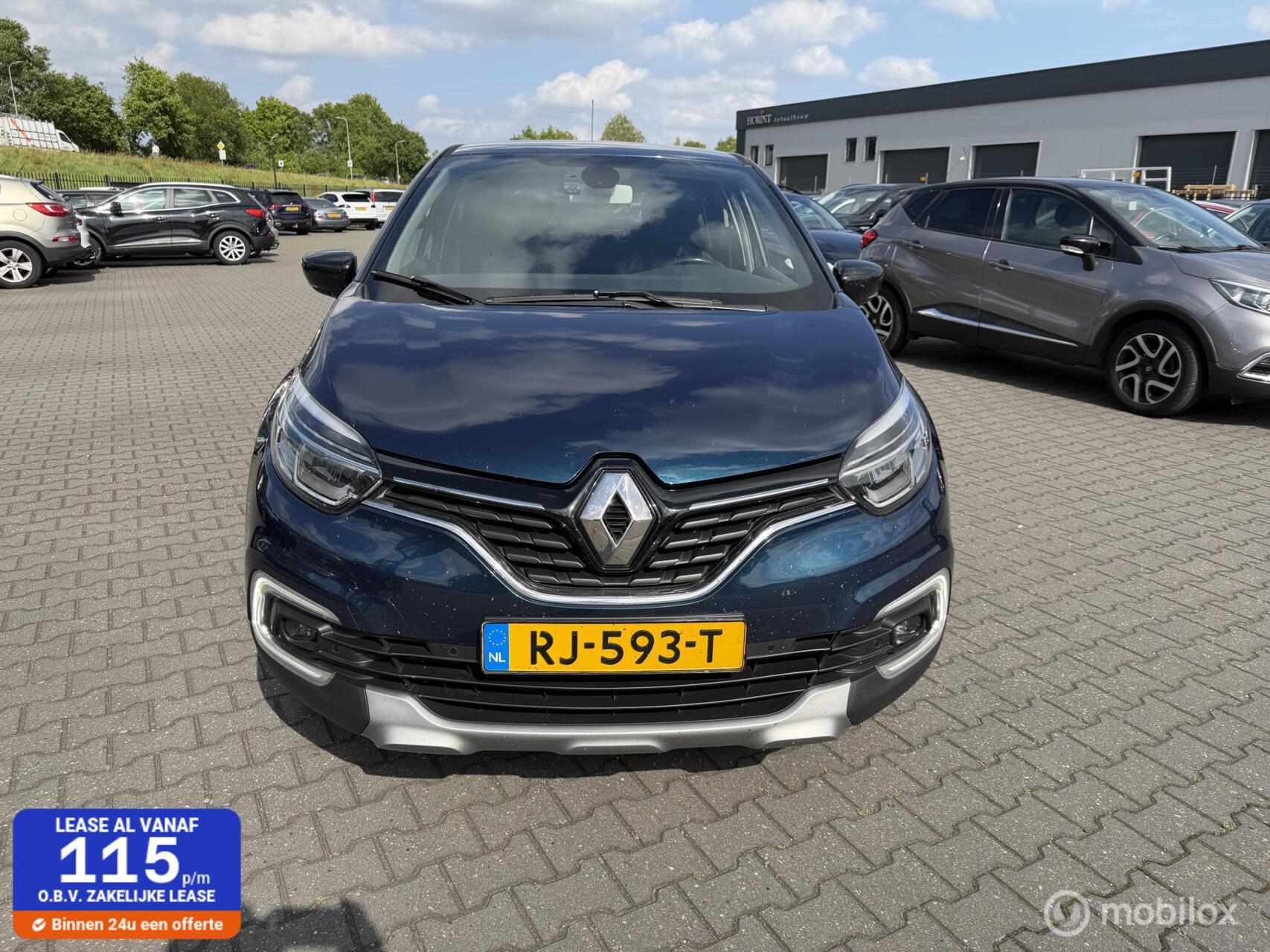 Renault Captur 0.9 TCe Lifenavi camera bosse 2017 - voorkant