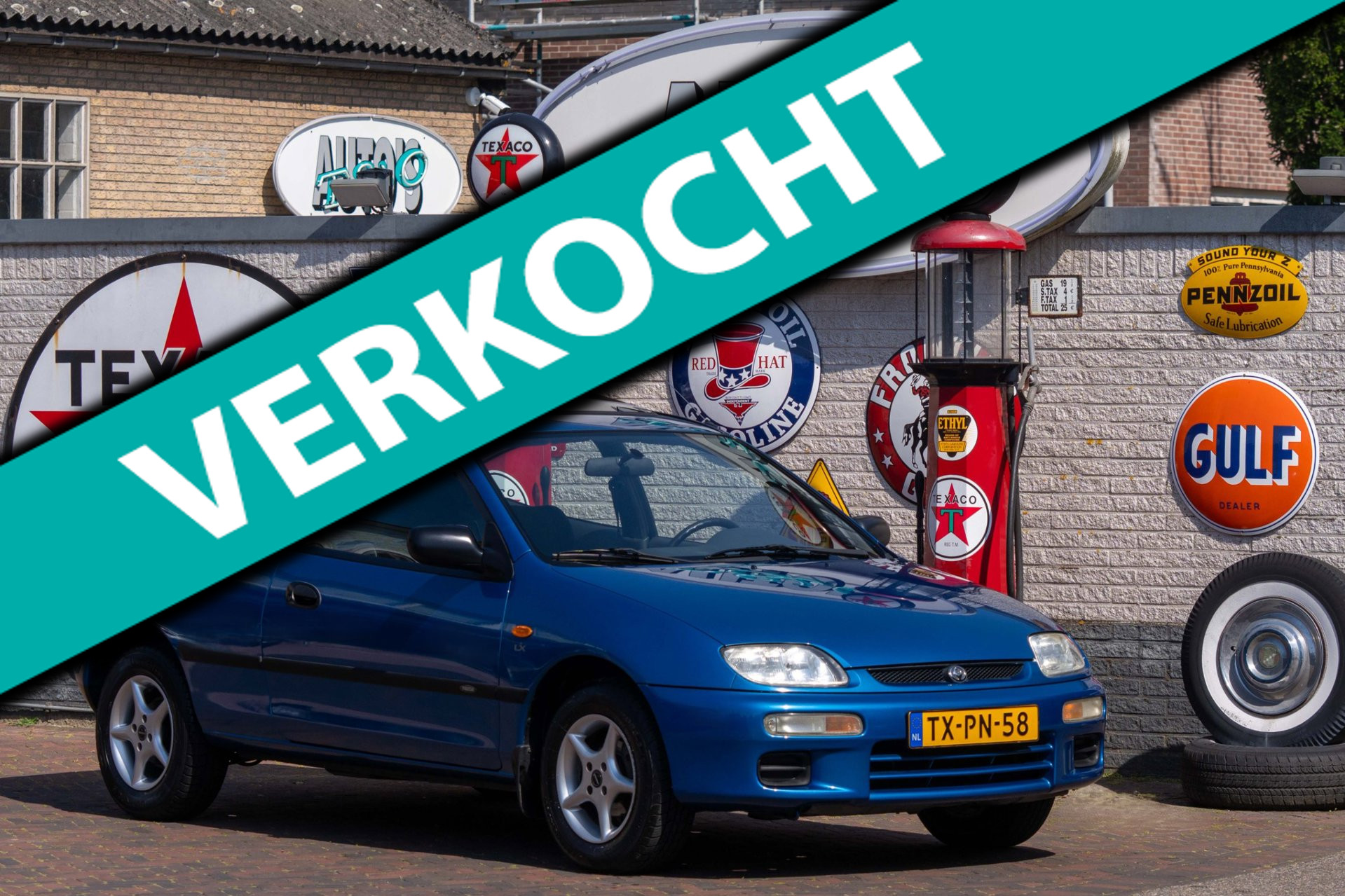 Mazda Mazda 323 1.5i P LX Automaat 1e Eigenaar +NAP NL-auto 1998 - voorkant
