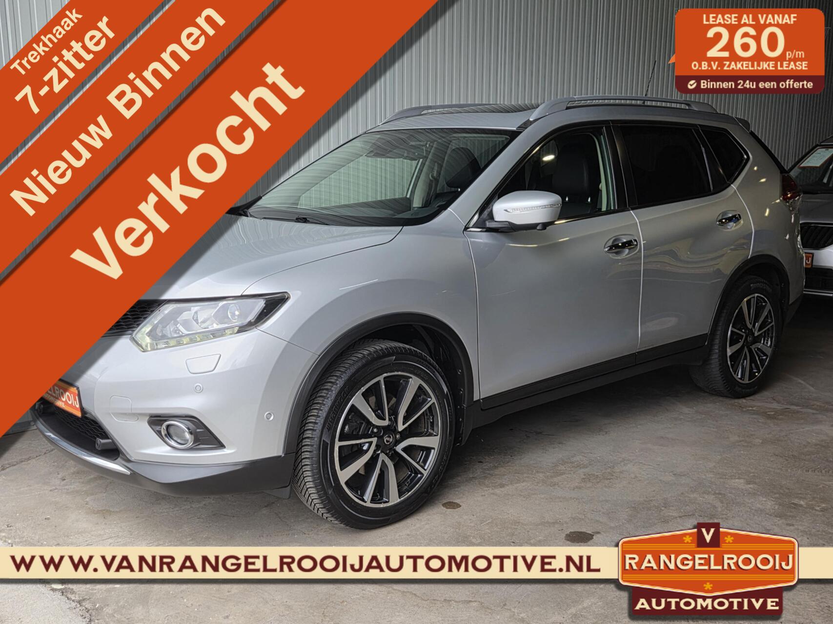 Nissan Nissan X-trail 1.6 DIG-T X-Scape 7p., trekh., pano, leer, LED, 360cam. 2017 - voorkant