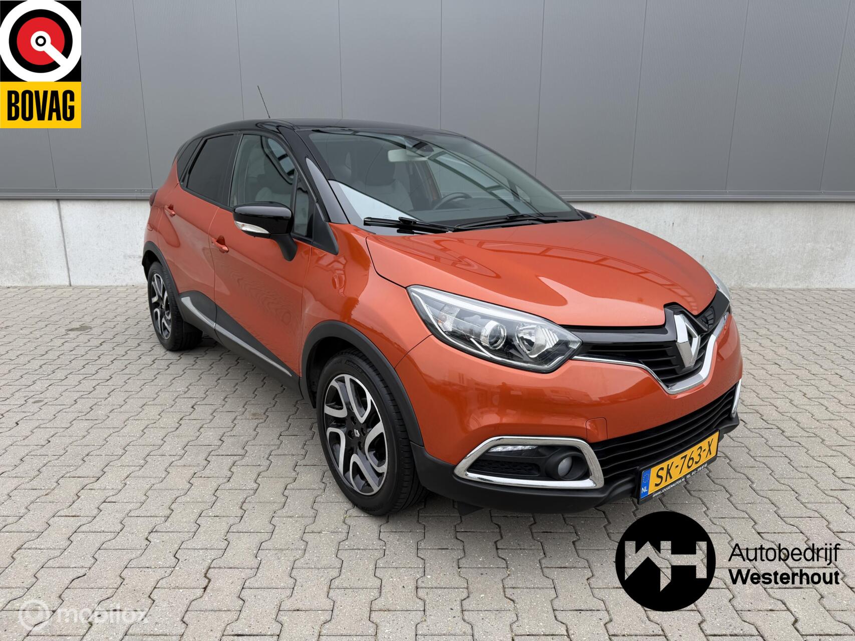 Renault Captur 0.9 TCe Dynamique|NAVI|VOL ONDERHOUD|CRUISE 2014 - voorkant