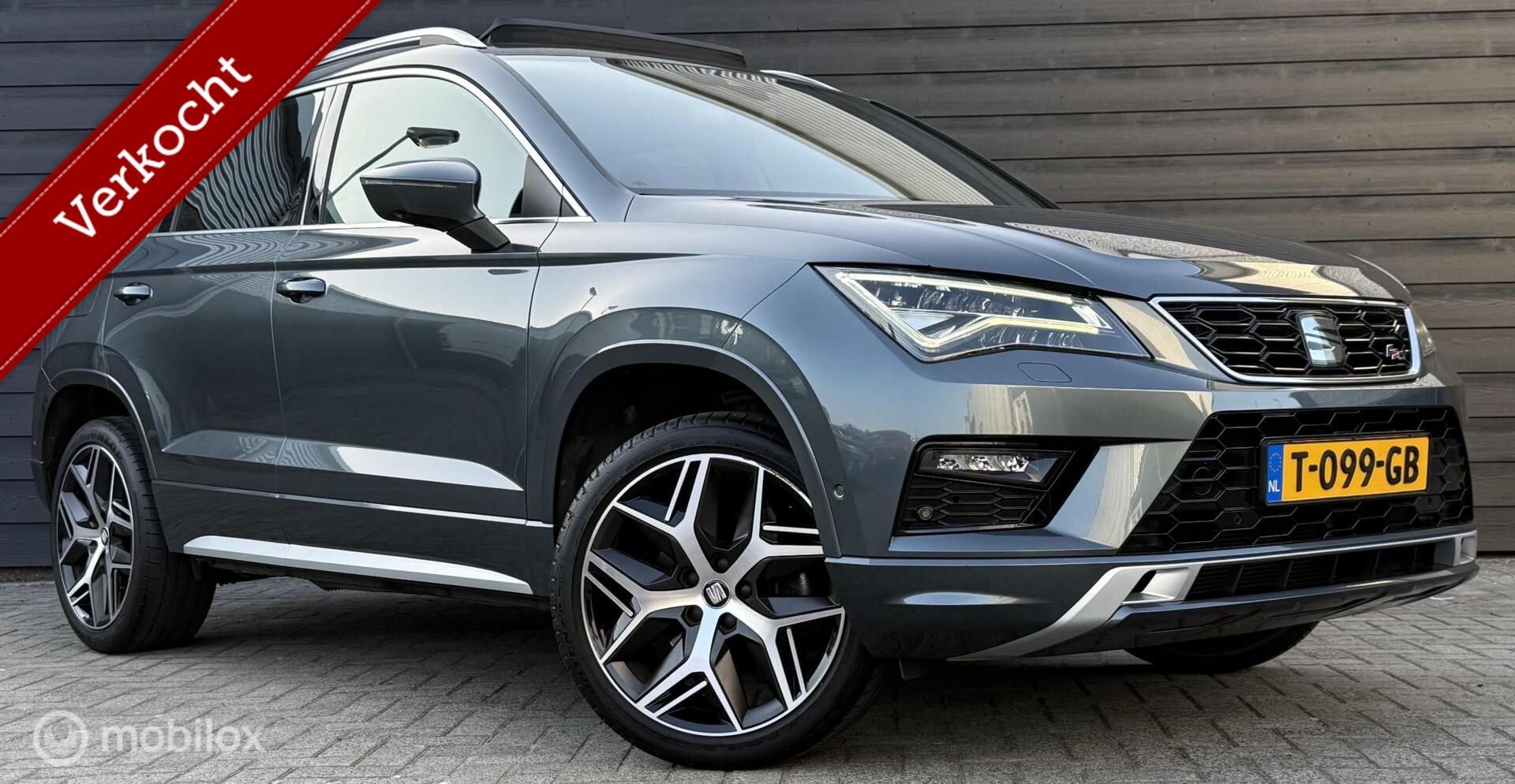 Seat Ateca 1.4 EcoTSI FR Intense Pano.dak/Viritual/Trekhaak/Beats 2018 - voorkant