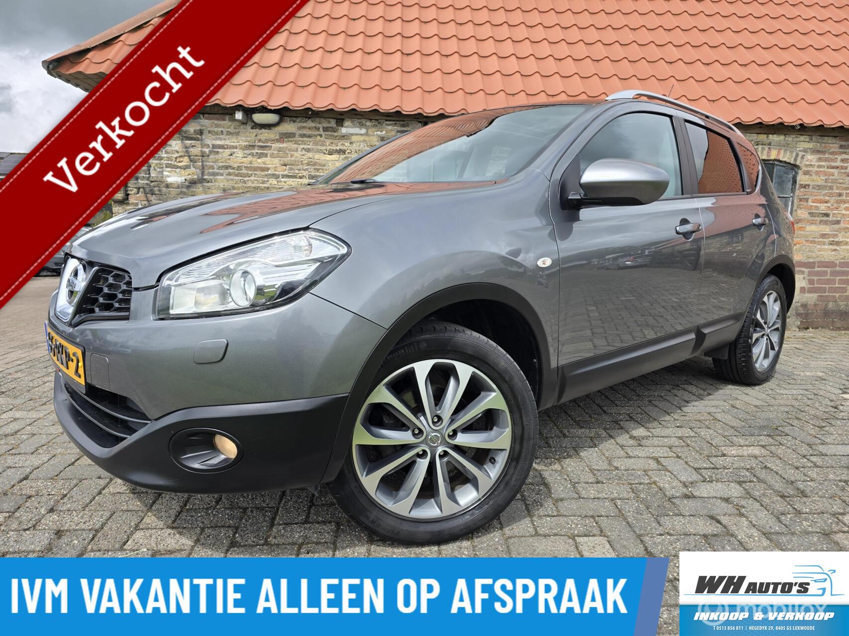 Nissan Nissan Qashqai 2.0 Tekna 4WD Leder, Xenon, navi, pano 2011 - voorkant