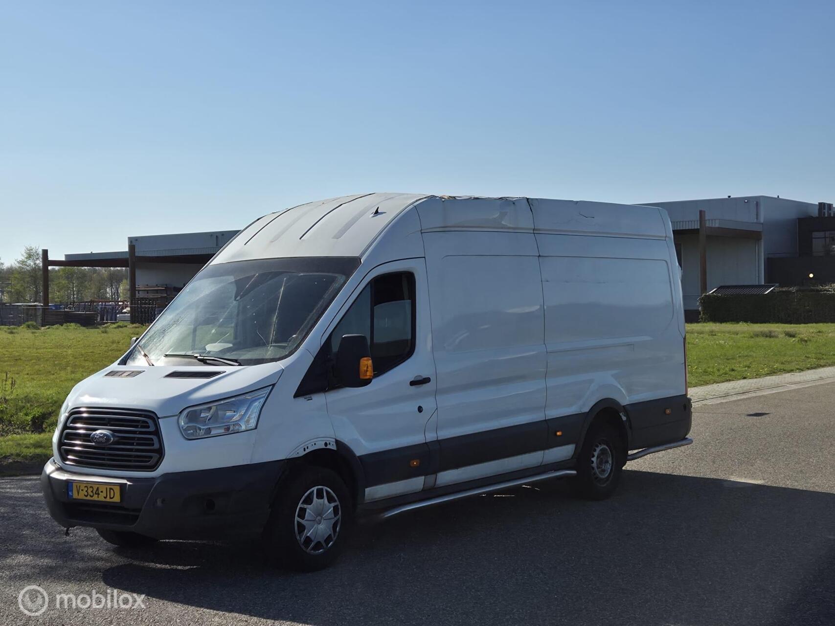 Ford Transit 350 2.0 TDCI L4H3 Trend XXL Airco / Cruise 2017 - voorkant