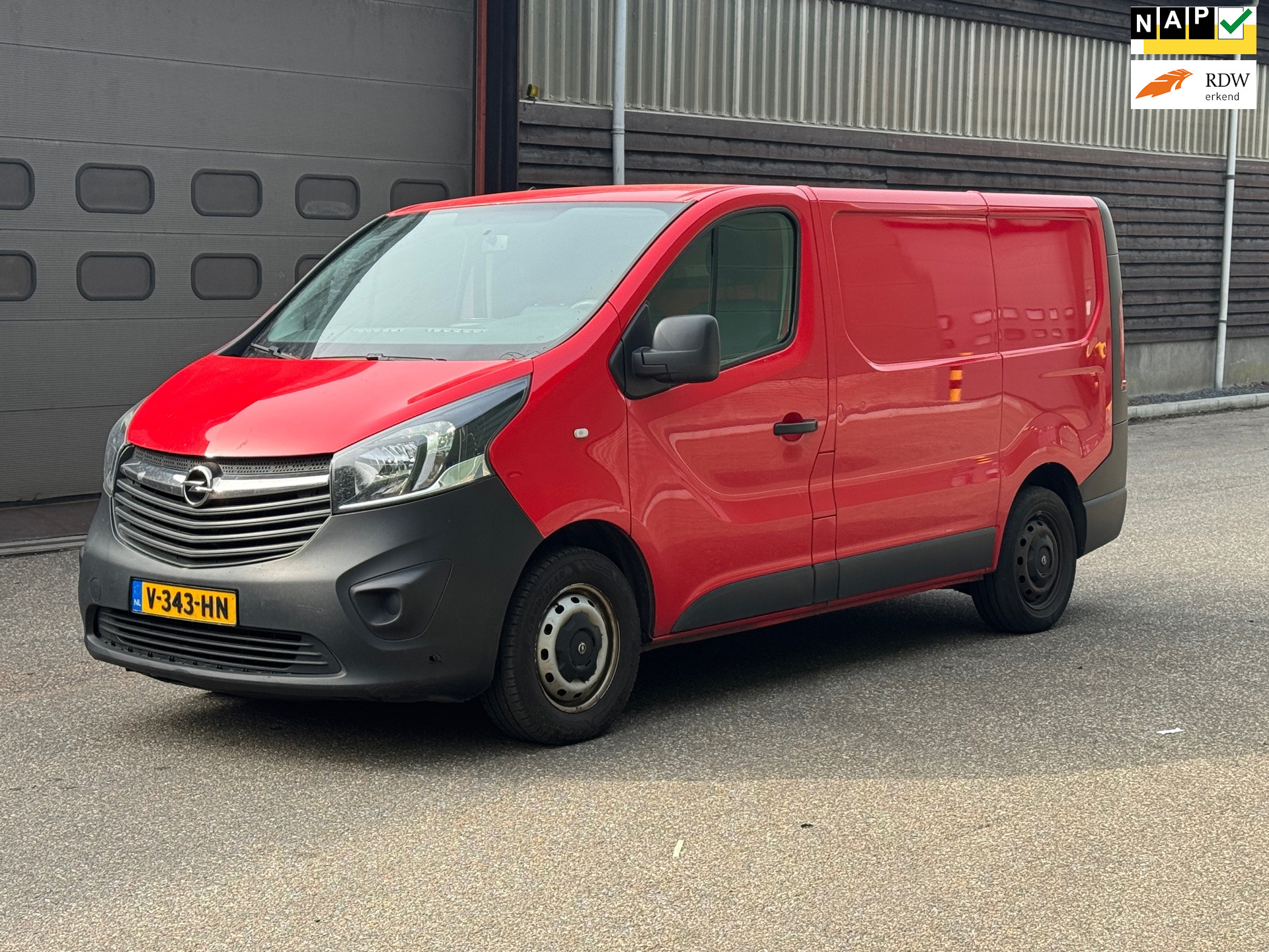Opel Vivaro-b 1.6 CDTI L1H1 Sport EcoFlex 2017 - voorkant