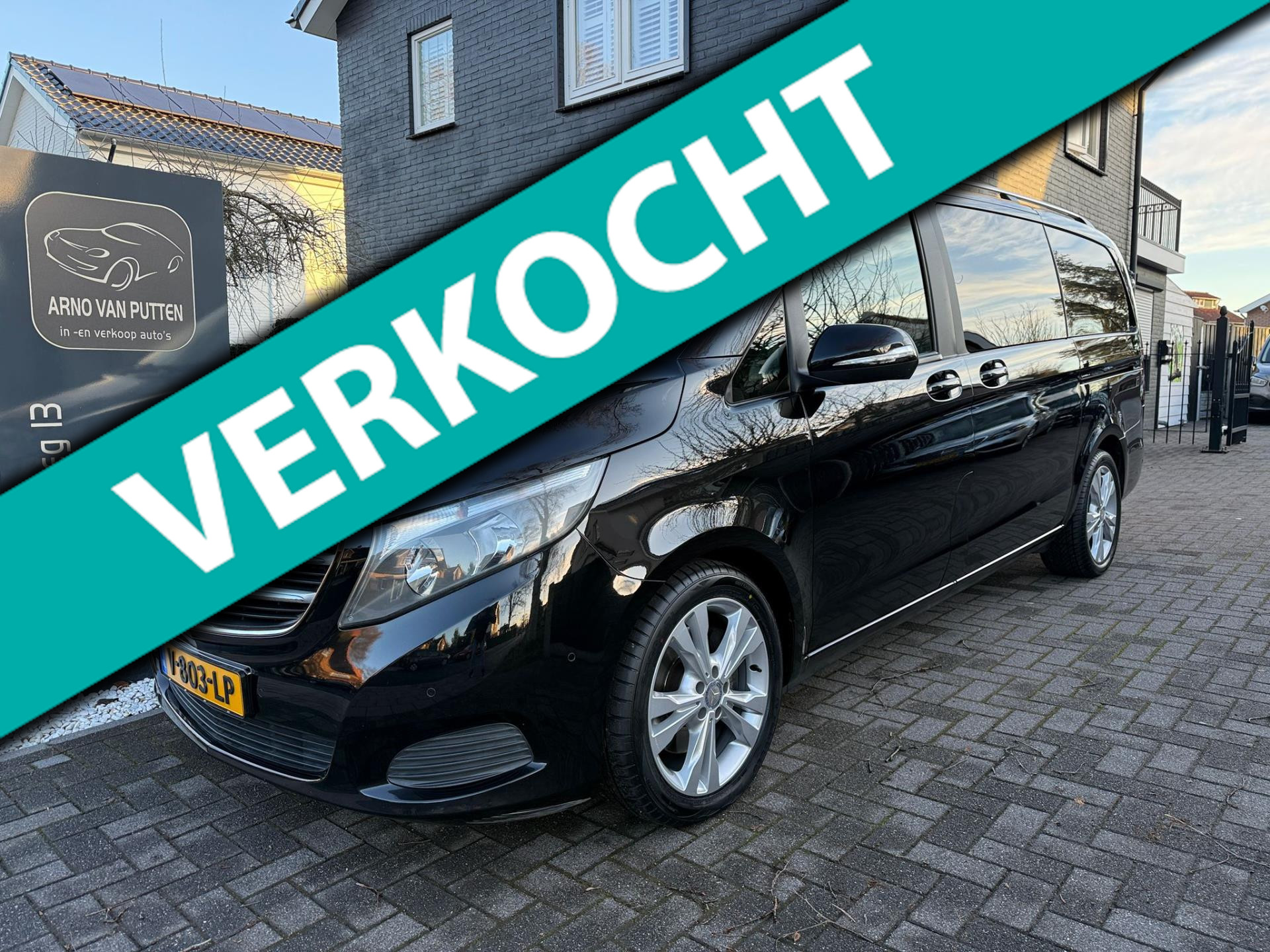Mercedes-Benz V-klasse 220 CDI Lang /Dubbele Cabine /Camera 2014 - voorkant