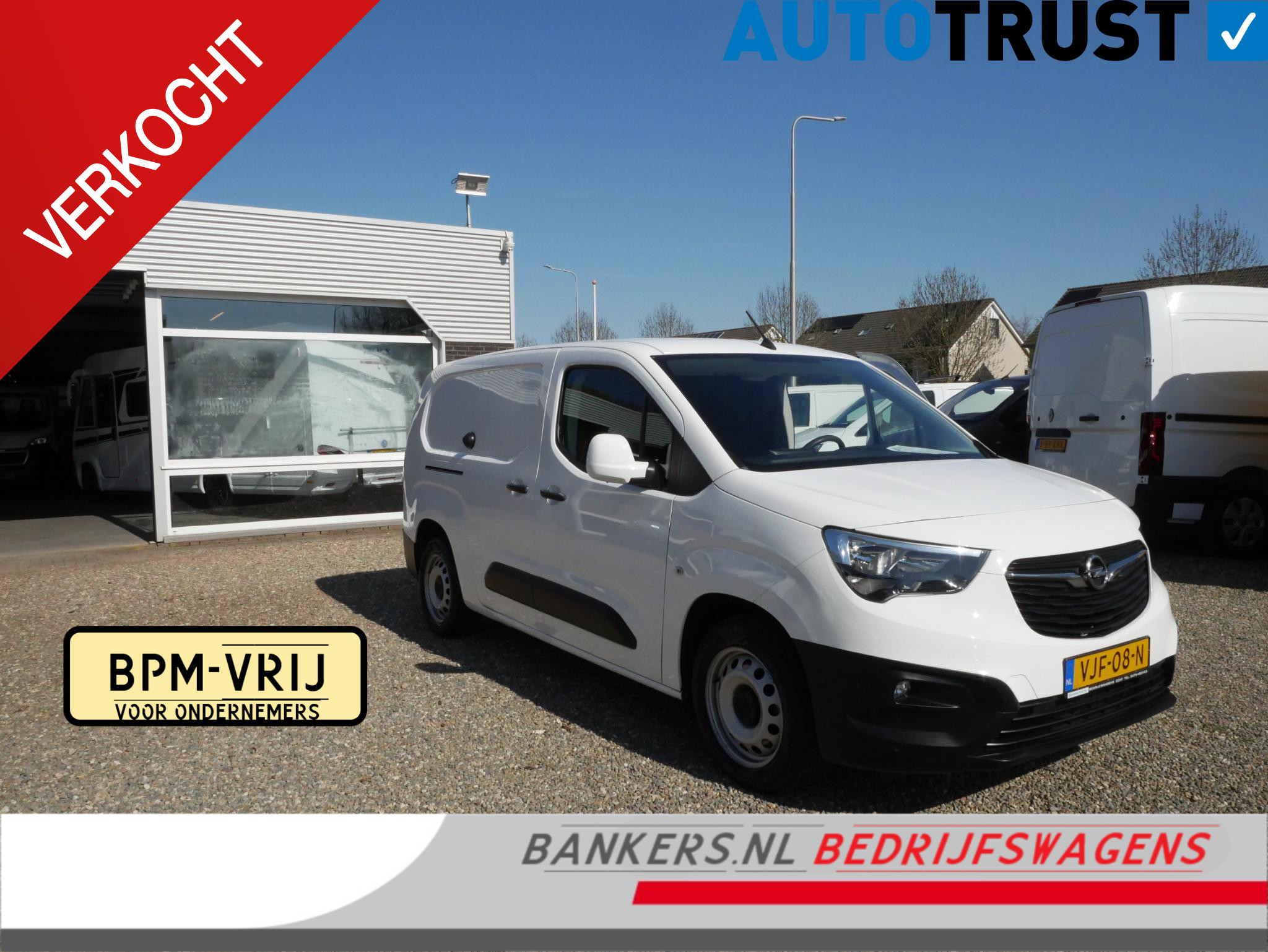 Opel Combo 1.5D 100PK, L2, Airco 2021 - voorkant