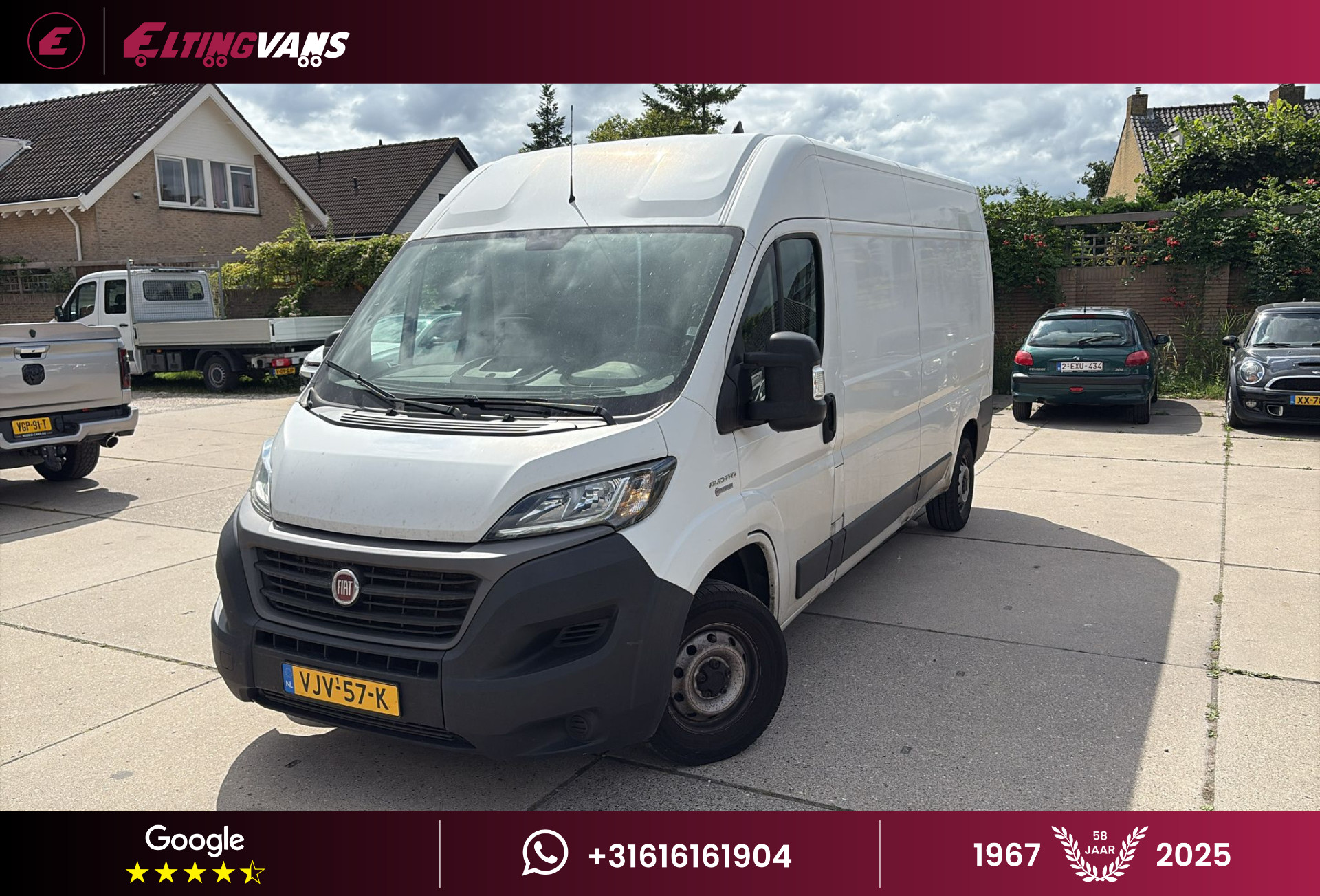 Fiat Ducato 33 2.3 MultiJet L3H2 2021 - voorkant
