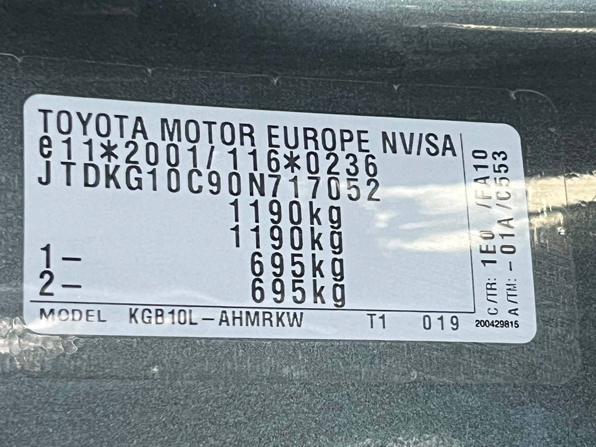 Foto van Toyota Aygo