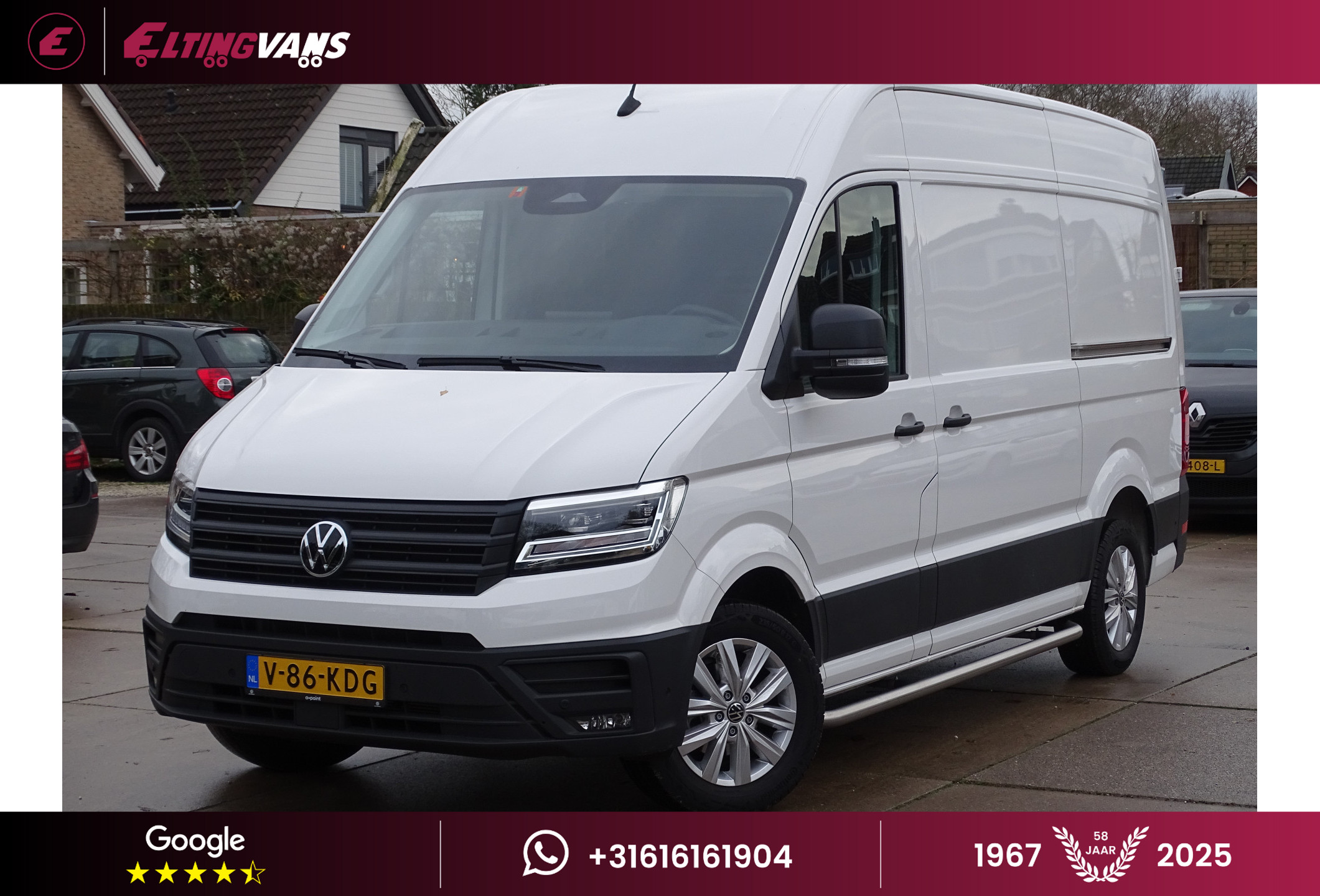 Volkswagen Crafter 2.0 TDI L3H3 Exclusive 2024 - voorkant