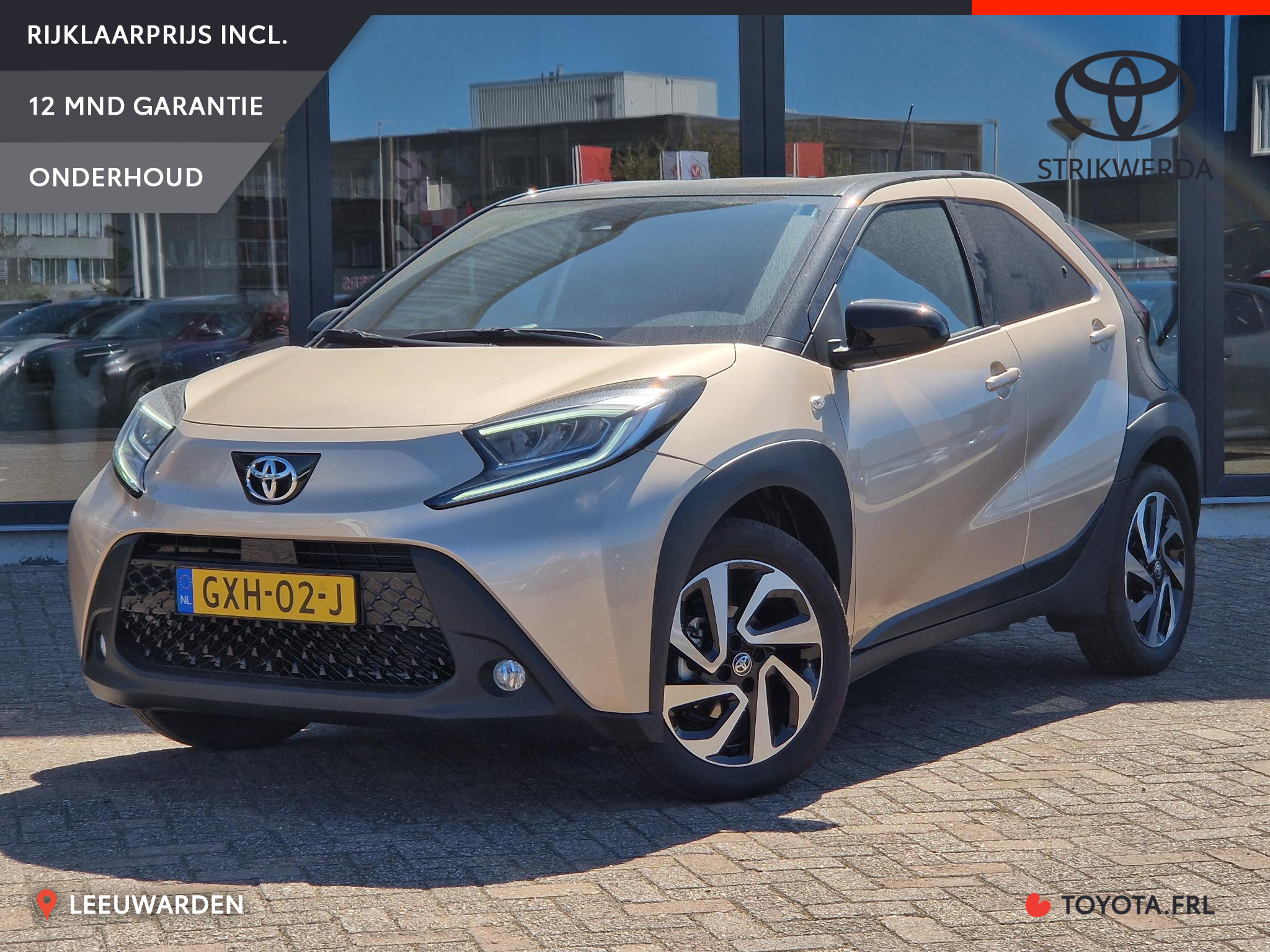 Toyota Aygo X 1.0 VVT-i S-CVT Pulse 2024 - voorkant