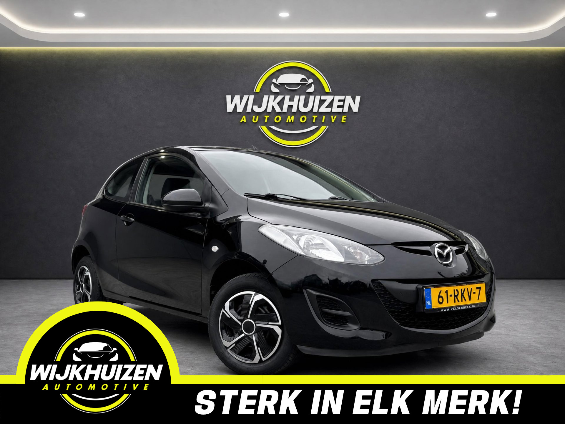 Mazda Mazda 2 1.3 XS met Origineel 38.933 km !!! Nieuwstaat !!! Dealer Onderhouden !!! 2011 - voorkant