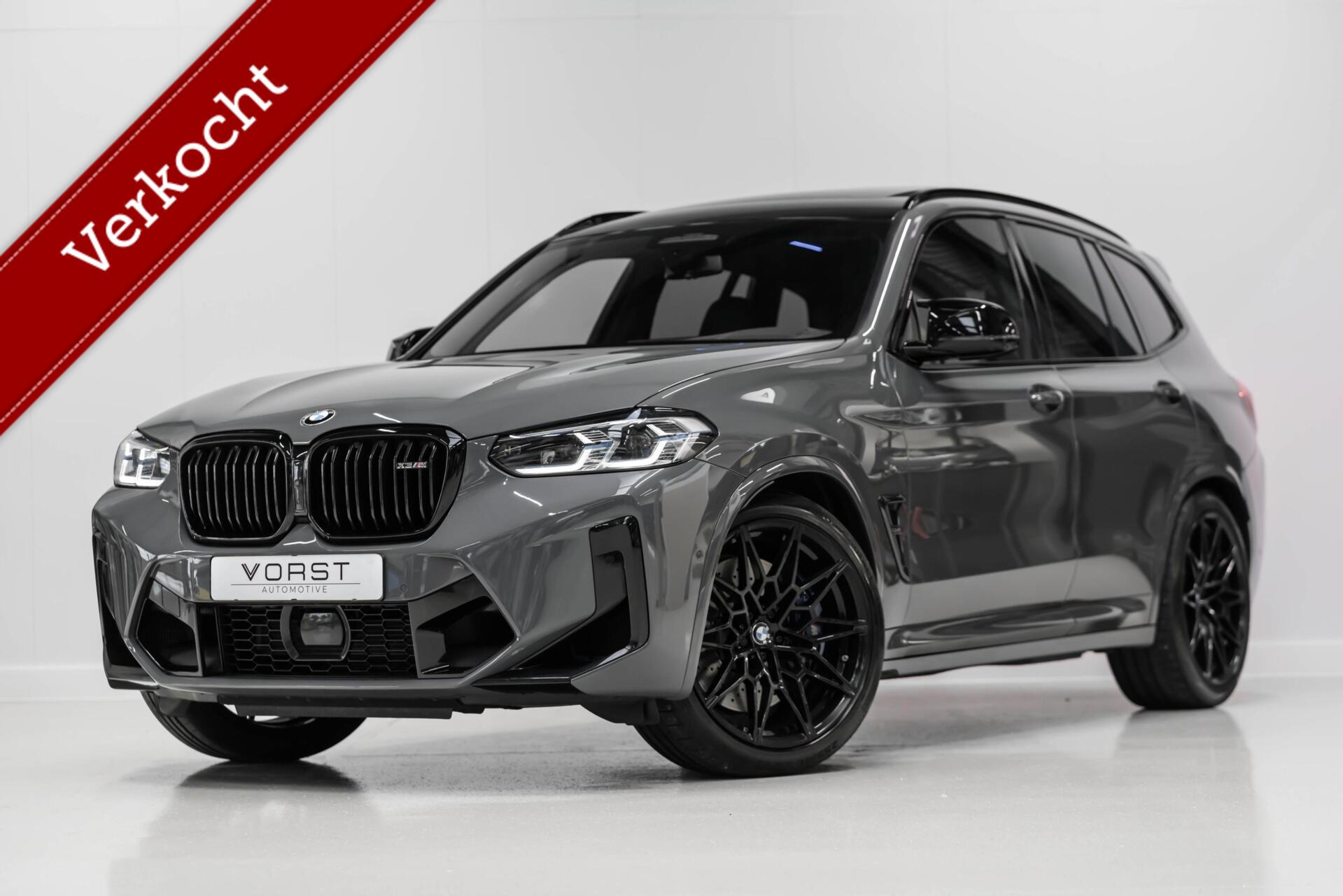 BMW X3 M Competition M Competition Pano Laser HUD Trekhaak Akrapovic 2022 - voorkant