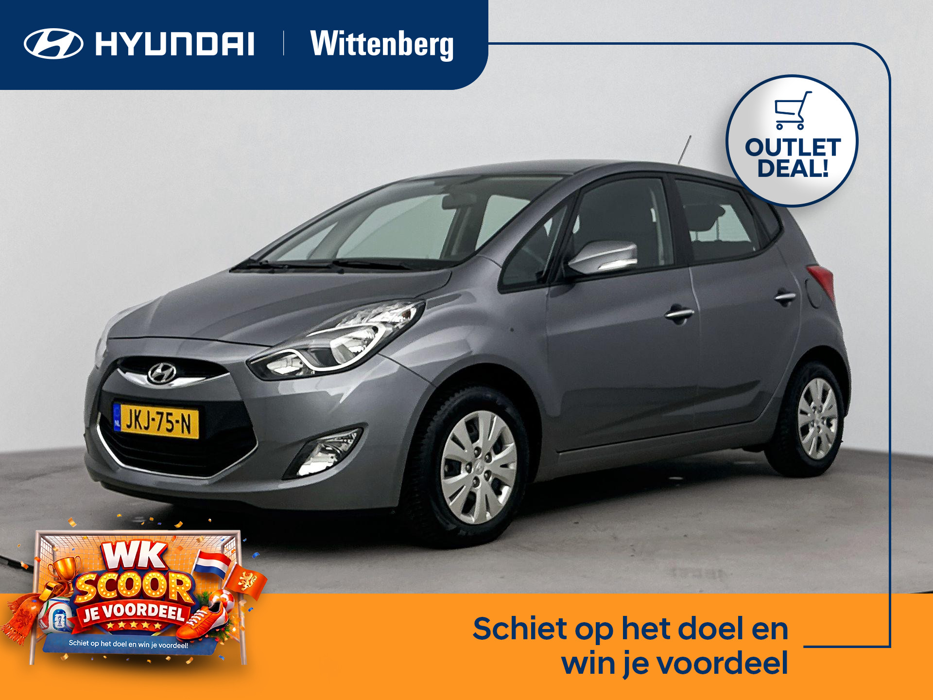 Hyundai Ix20 1.4i Pro 2013 - voorkant