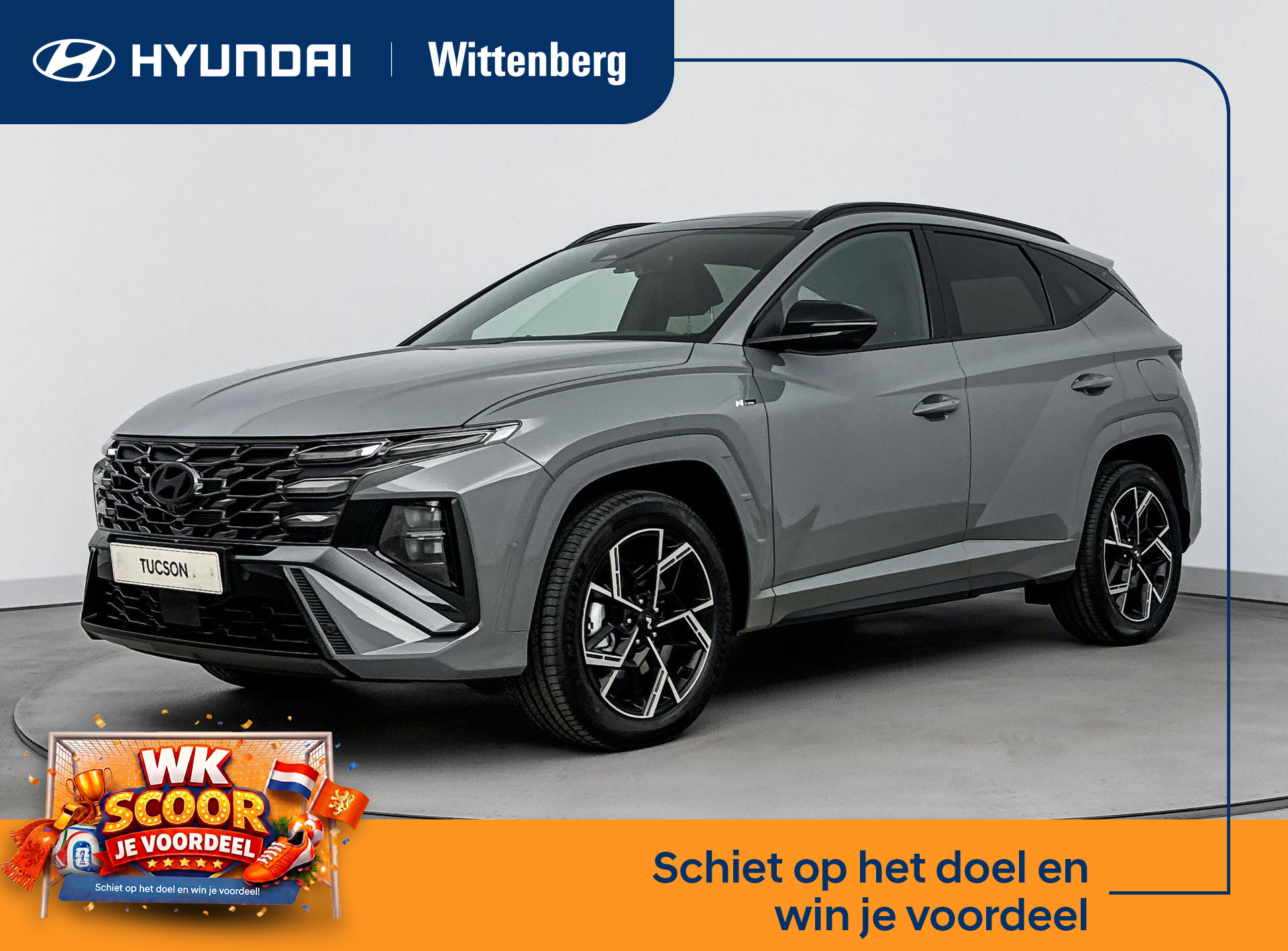 Hyundai Tucson 1.6 T-GDI HEV N Line Sky 2026 - voorkant