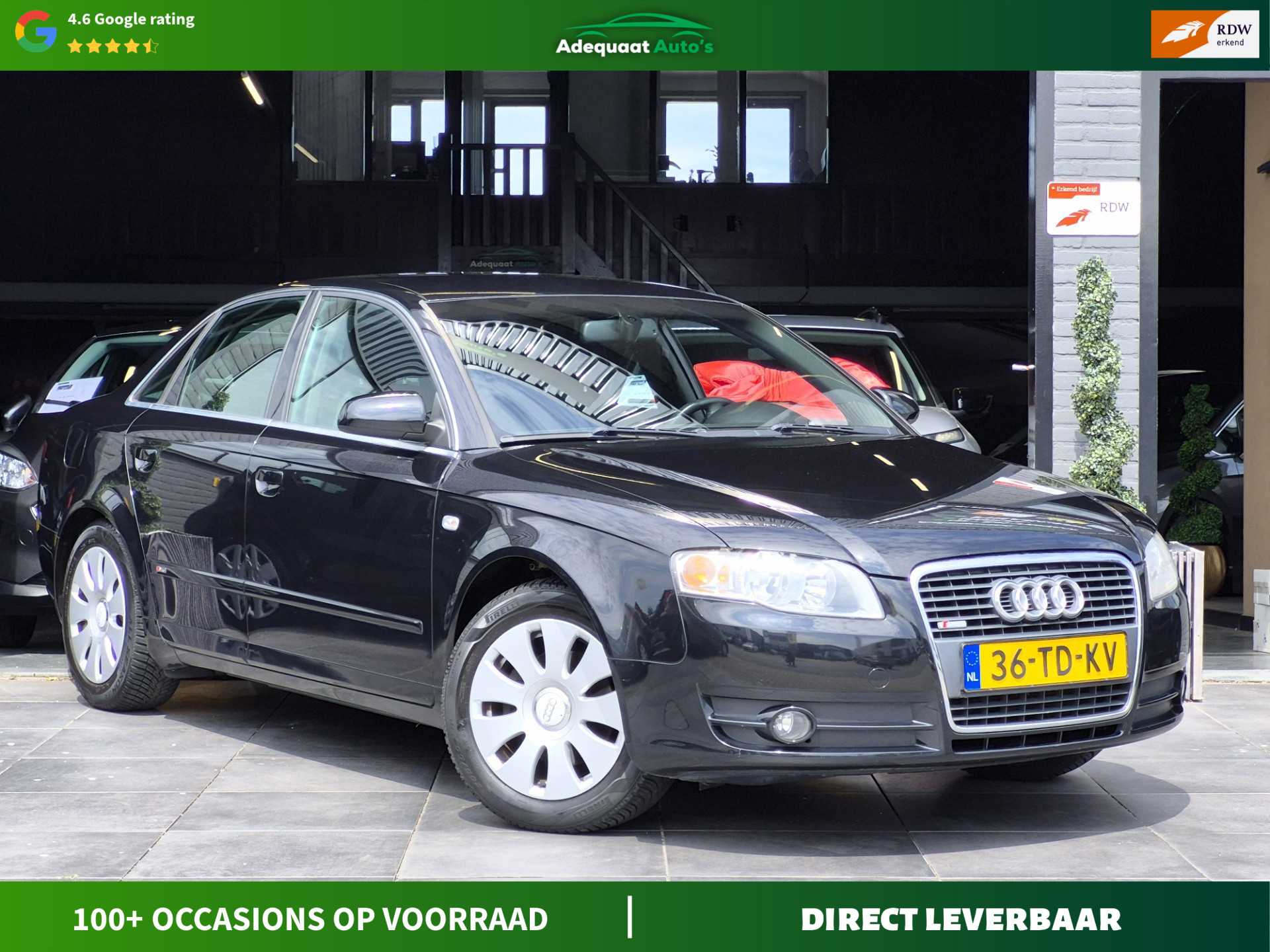 Audi Audi A4 2.0 Pro Line|2e eig|NAP|Cruise|PDC|Airco 2006 - voorkant
