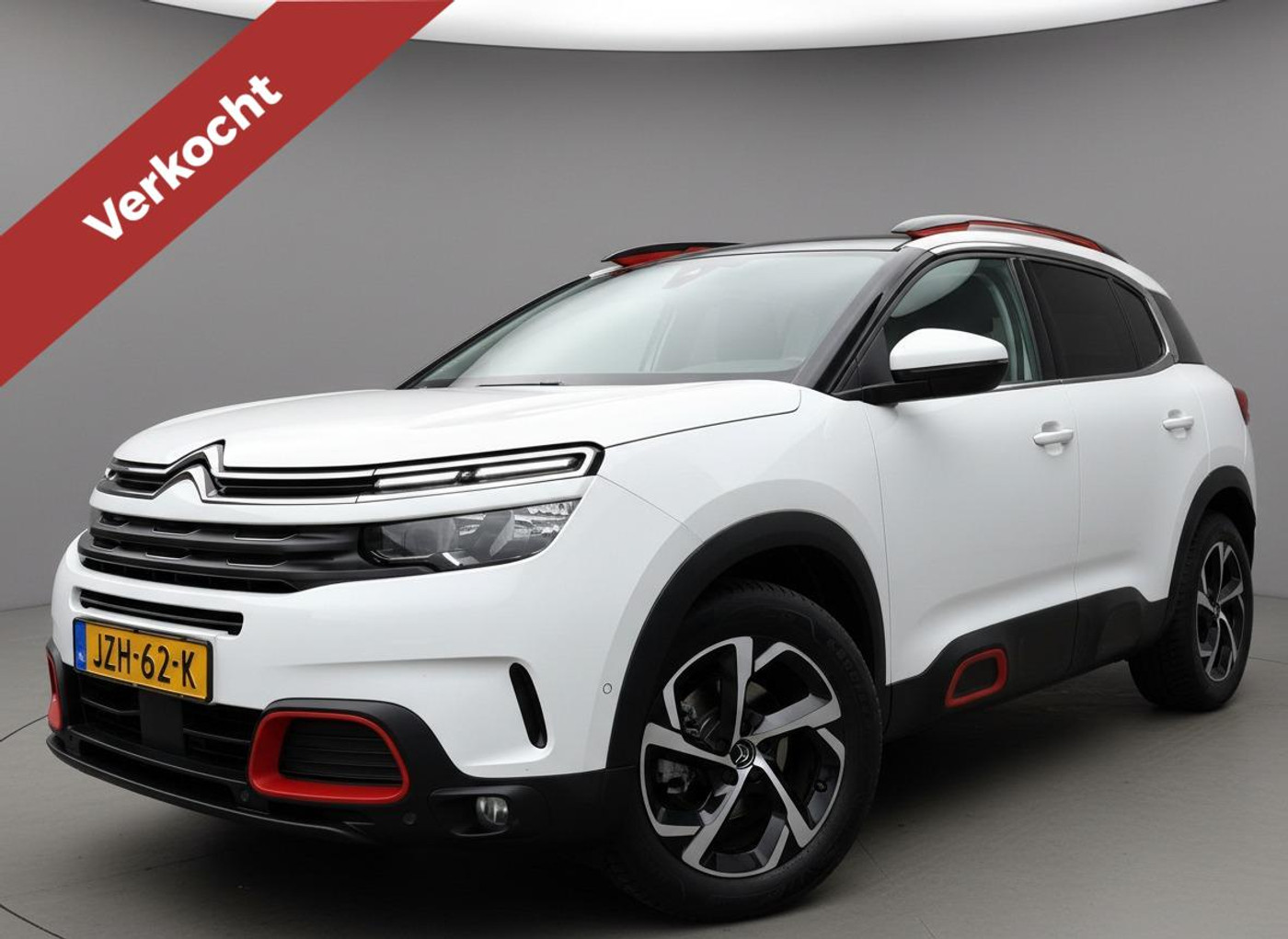 Citroen C5 Aircross 1.2 Airco Carplay Cruise Led Camera 2019 Pdc Vol Opties Eerste Eigenaar Hoge Instap Perfecte Staat Facelift Model 2019 - voorkant
