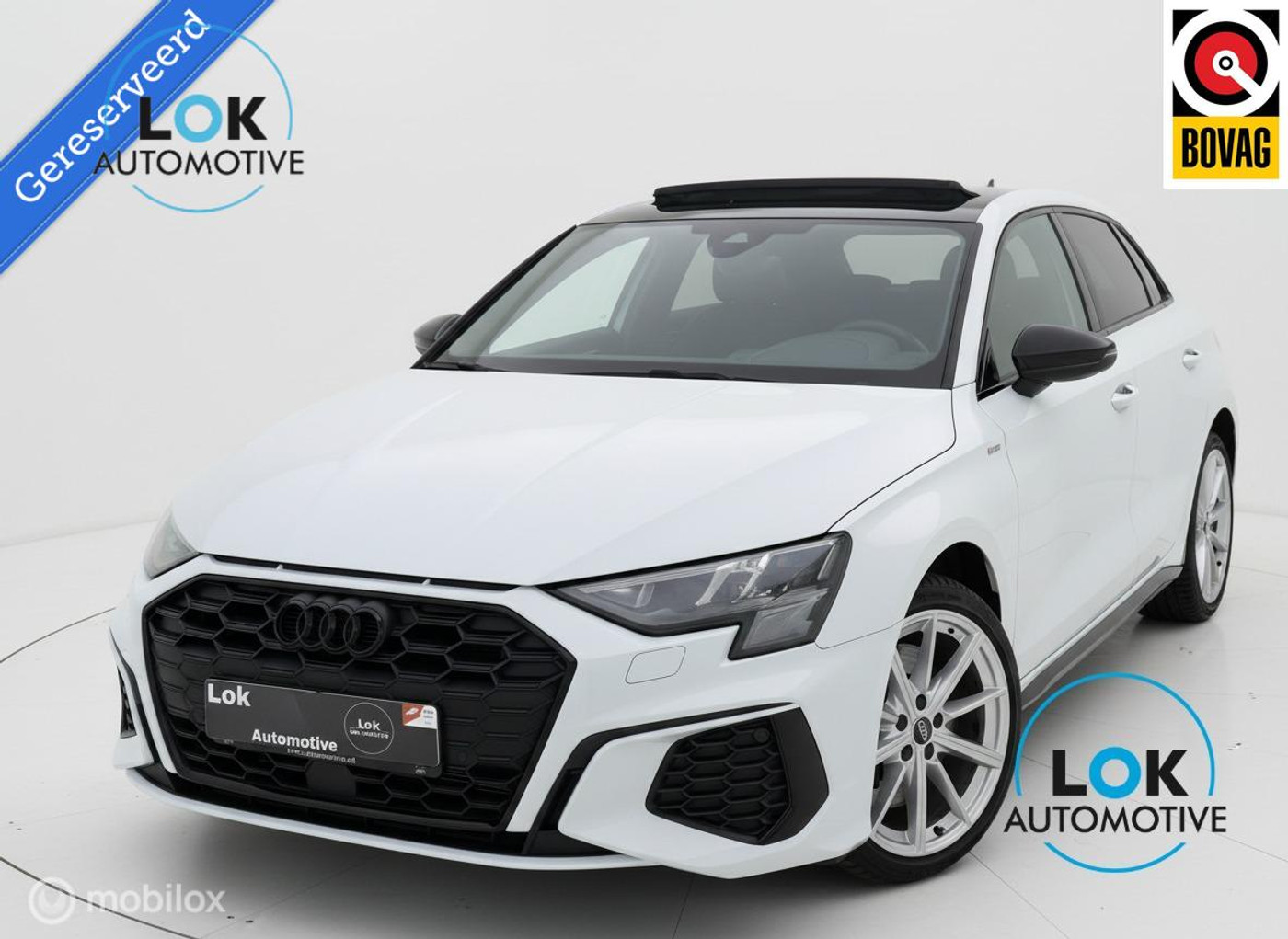 Audi A3 Sportback 45 TFSI e S edition PANO|B&O|SLINE|CARPLAY 2022 - voorkant