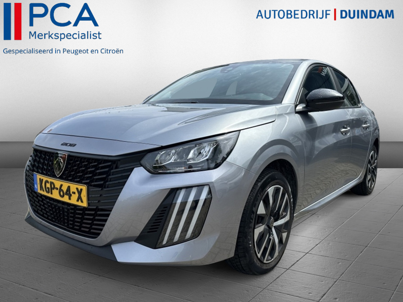 Peugeot 208 Hybrid 100 Style 2025 - voorkant