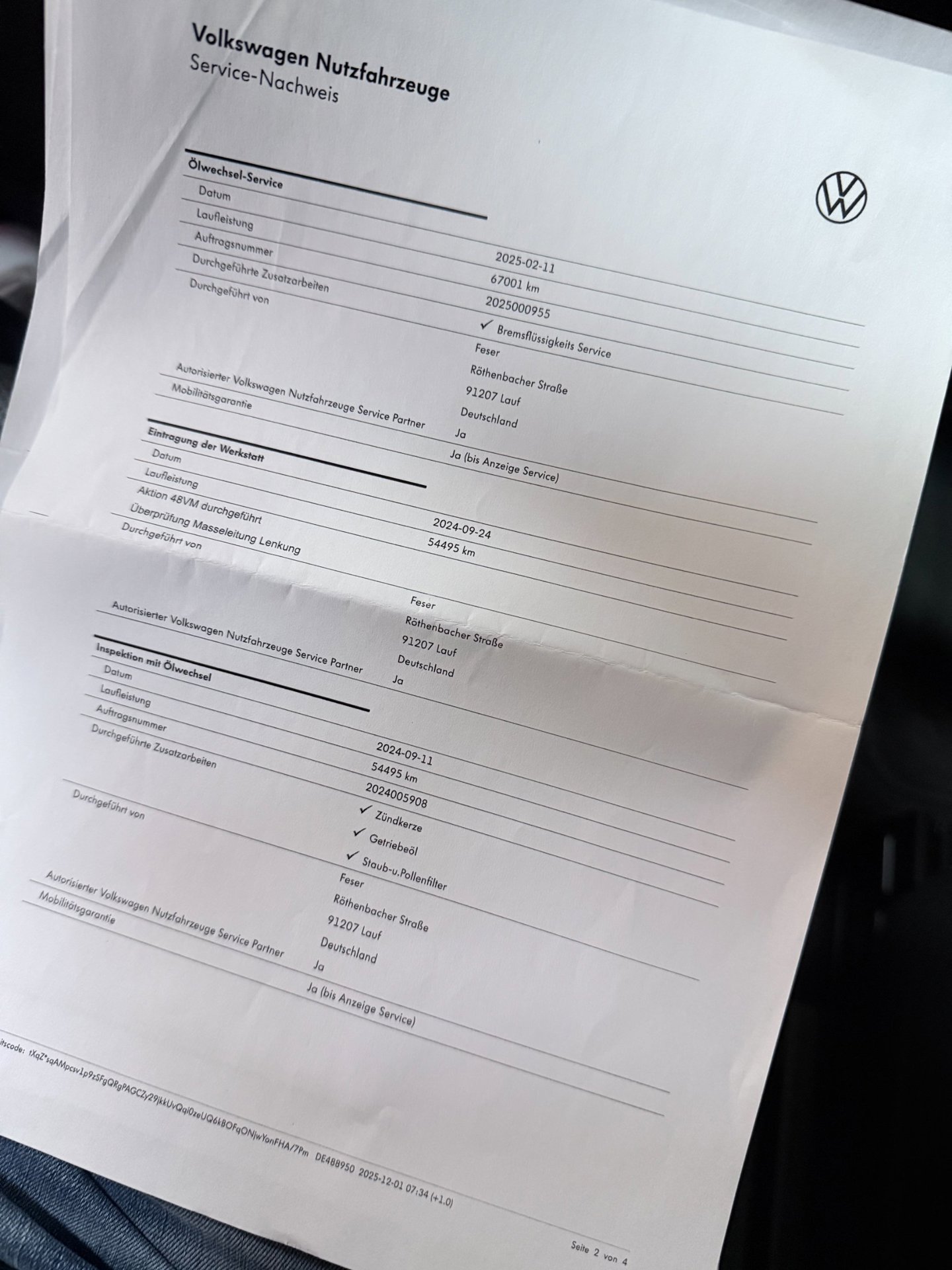 Foto van Volkswagen Multivan