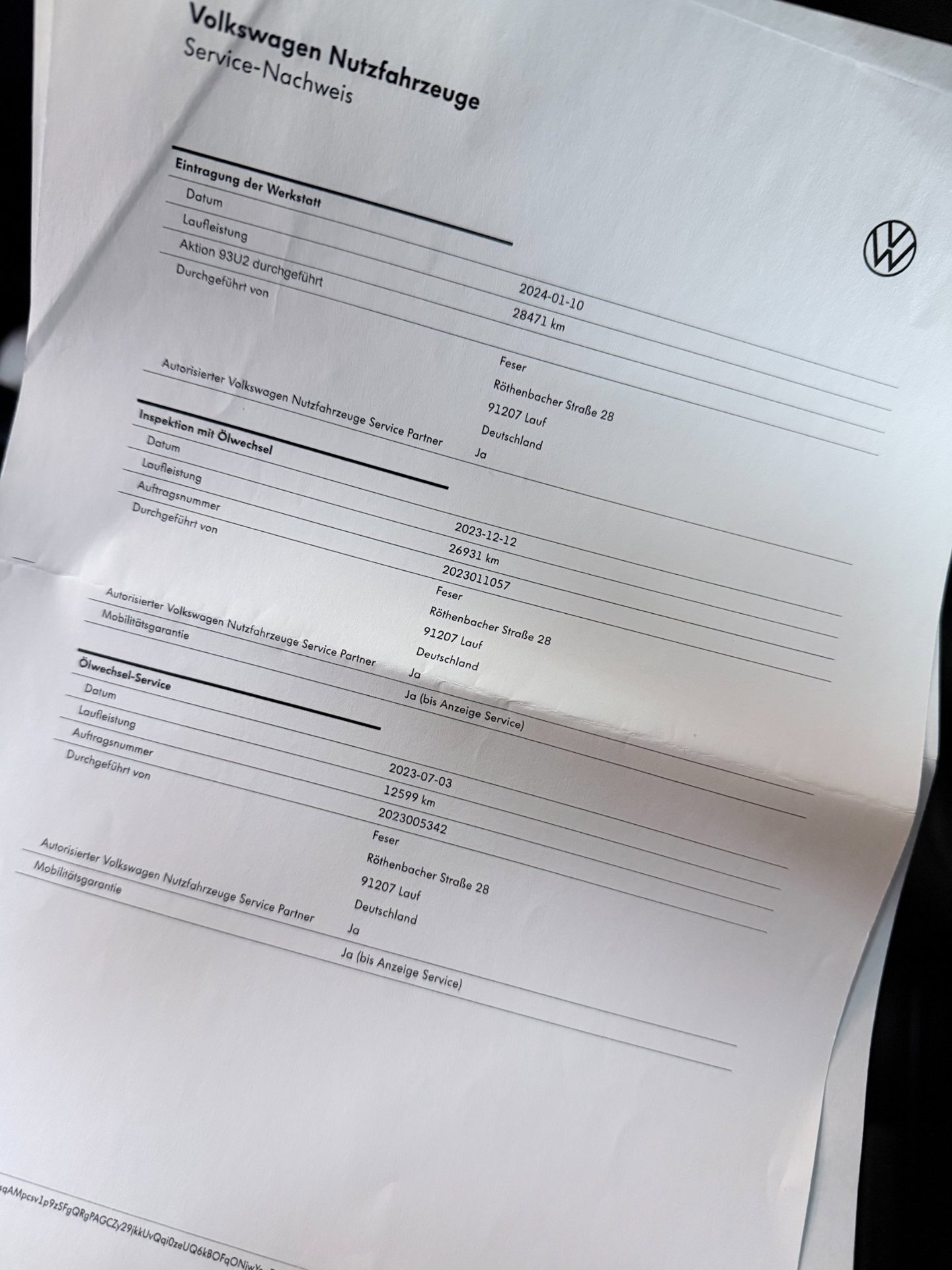 Foto van Volkswagen Multivan