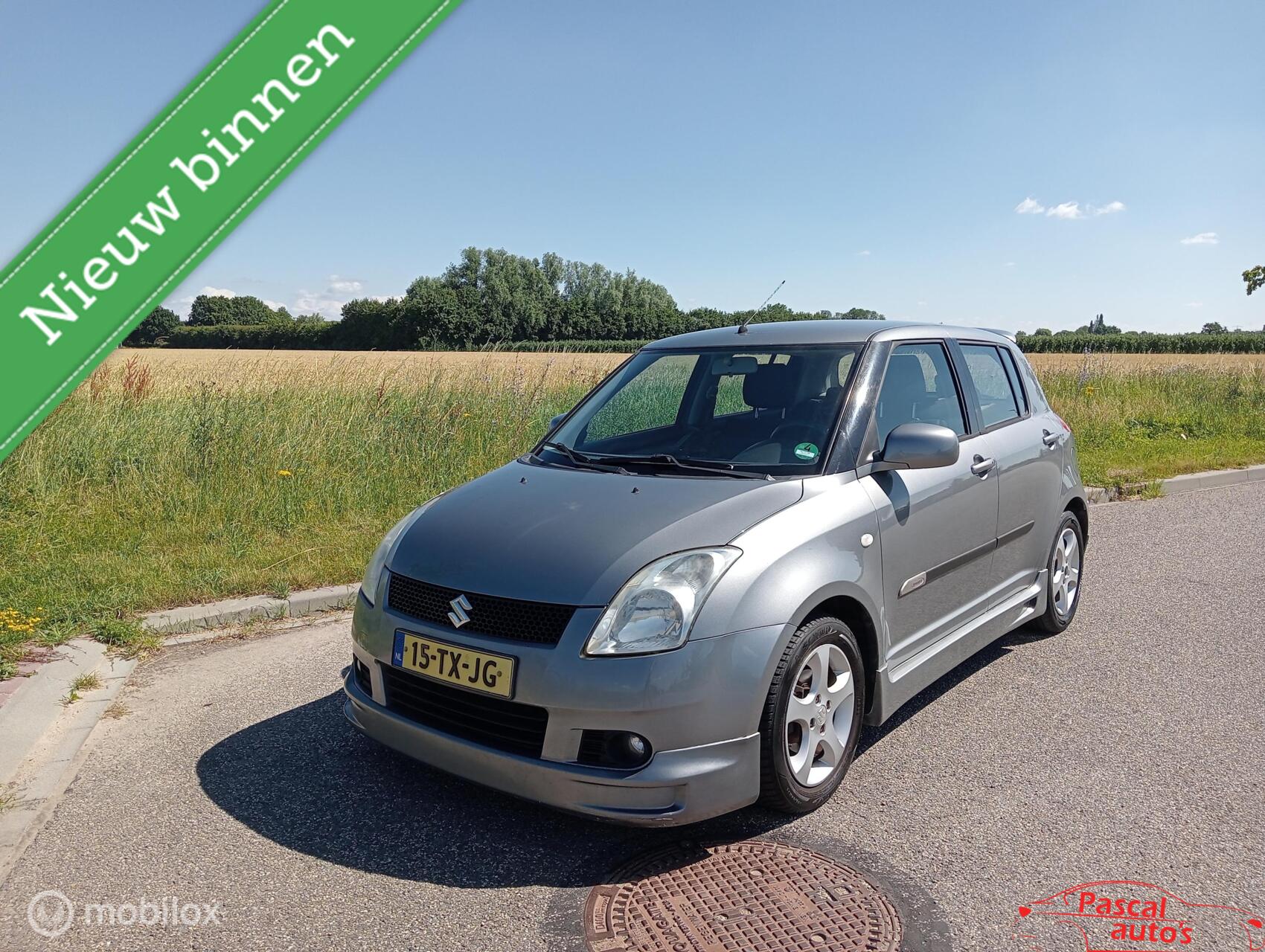 Suzuki Swift 1.5 GT airco spoiler pakket nap apk 2007 - voorkant