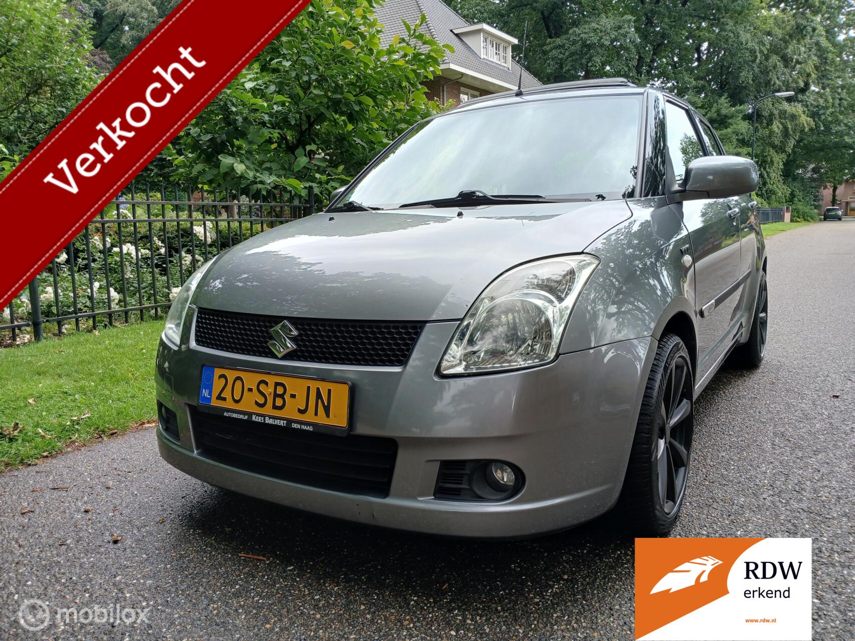 Suzuki Swift 1.5 automaat panorama dak airco 2005 - voorkant