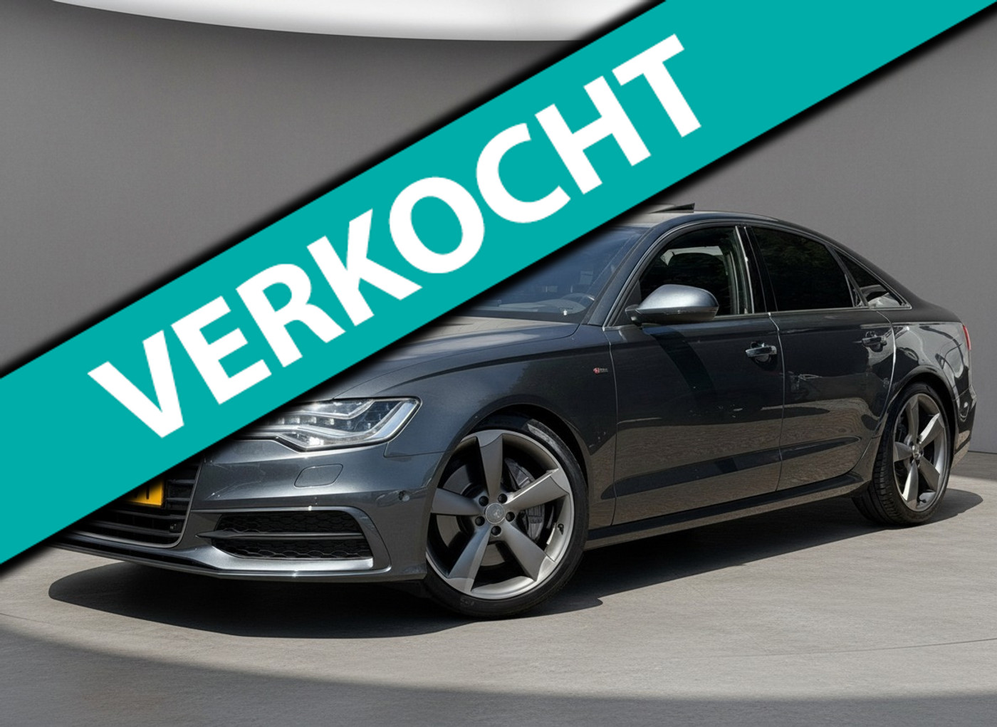 Audi Audi A6 3.0 TFSI quattro S-Line Plus|B&O 3D|Schuif/kantel|HUD|Memory|Leder 2011 - voorkant