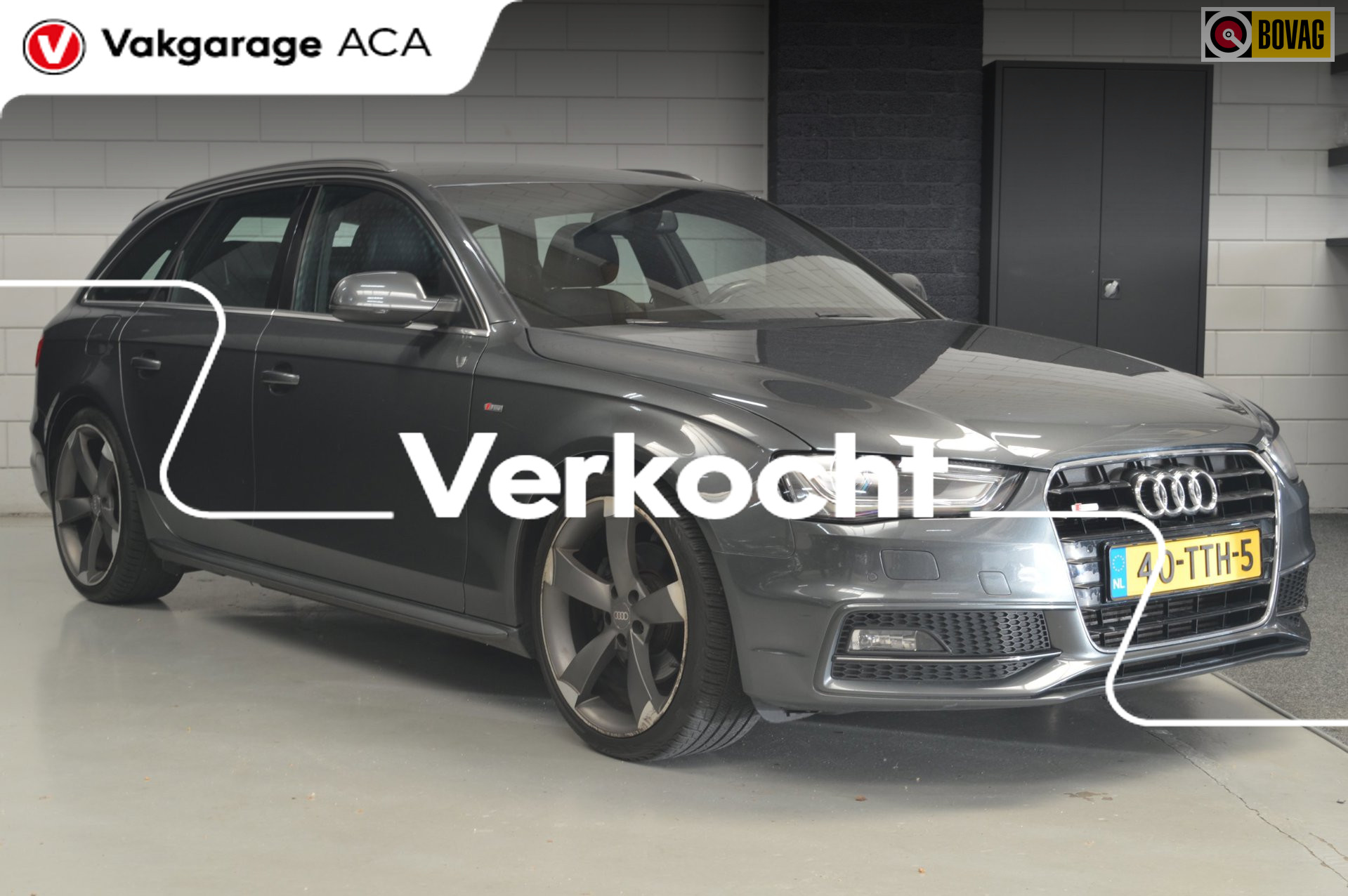Audi A4 Avant 1.8 TFSI Pro Line S // 2x S-LINE // CLIMA // CRUISE // TREKHAAK // NAVI // 2012 - voorkant