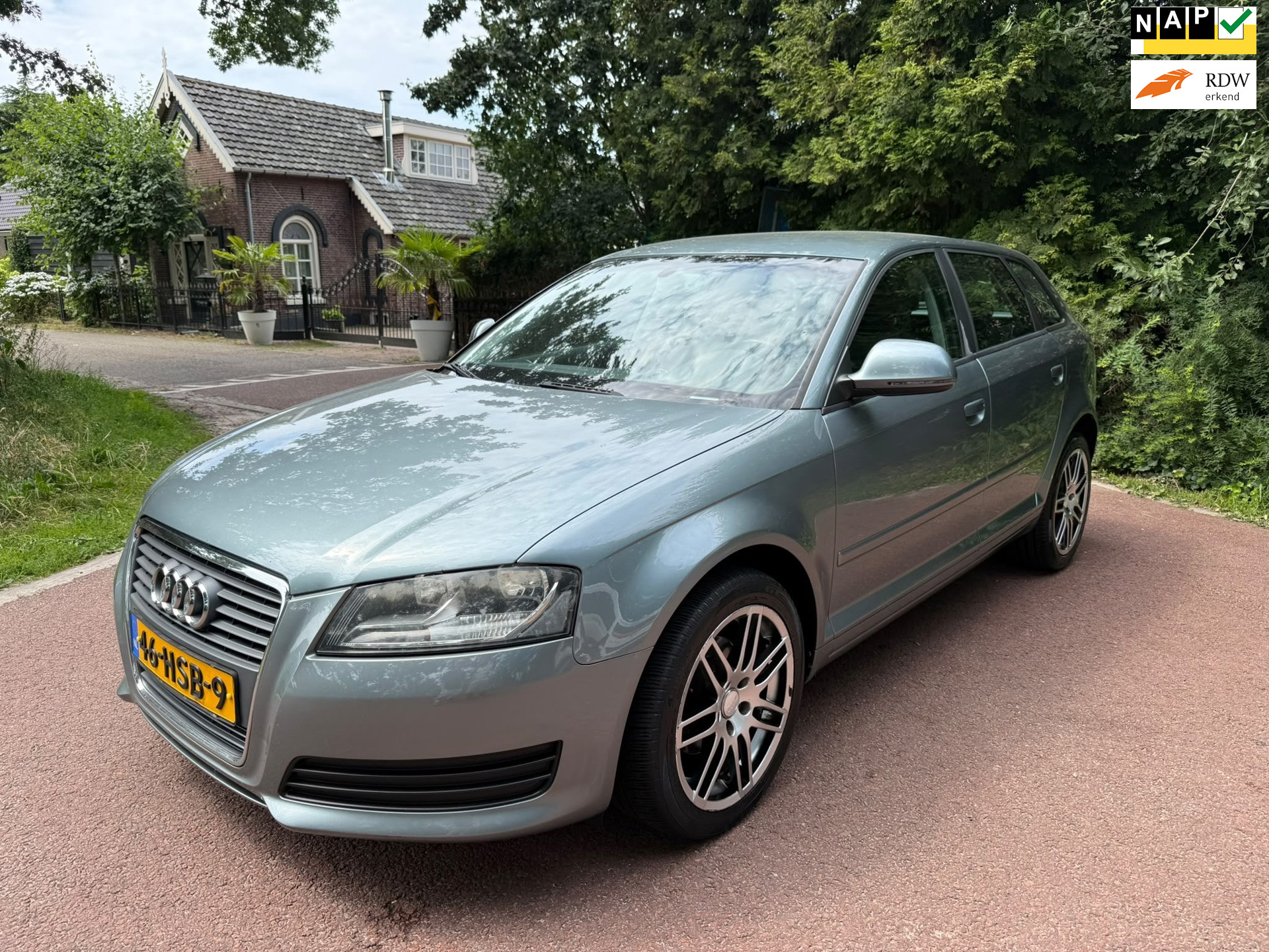 Audi Audi A3 1.6 Attraction Business Edition / Airco / Aux / Apk/ Nap 2009 - voorkant