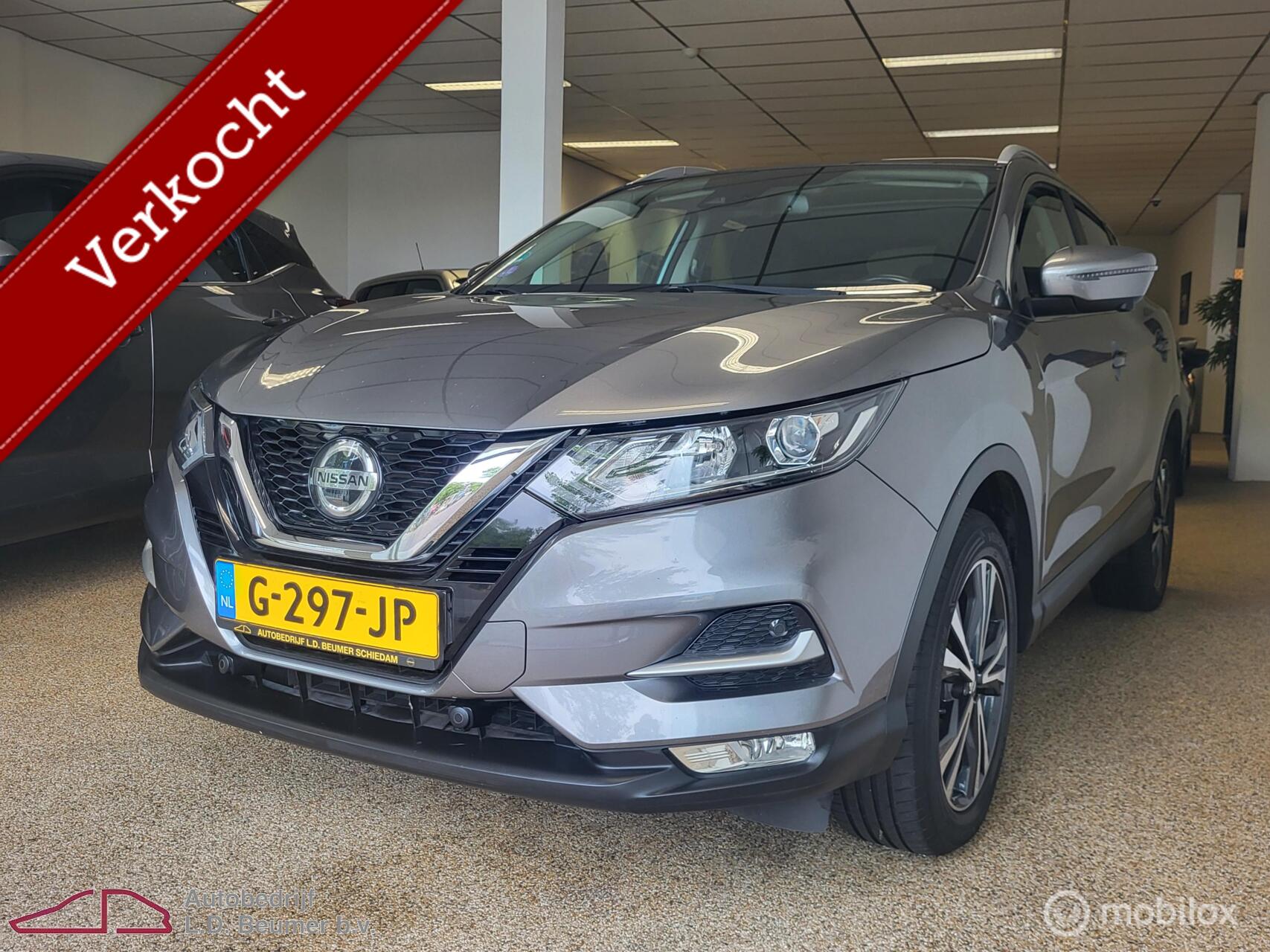 Nissan Nissan Qashqai 1.3 DIG-T N-Motion *NL, TRKHK, RIJKLAARPRIJS!* 2019 - voorkant
