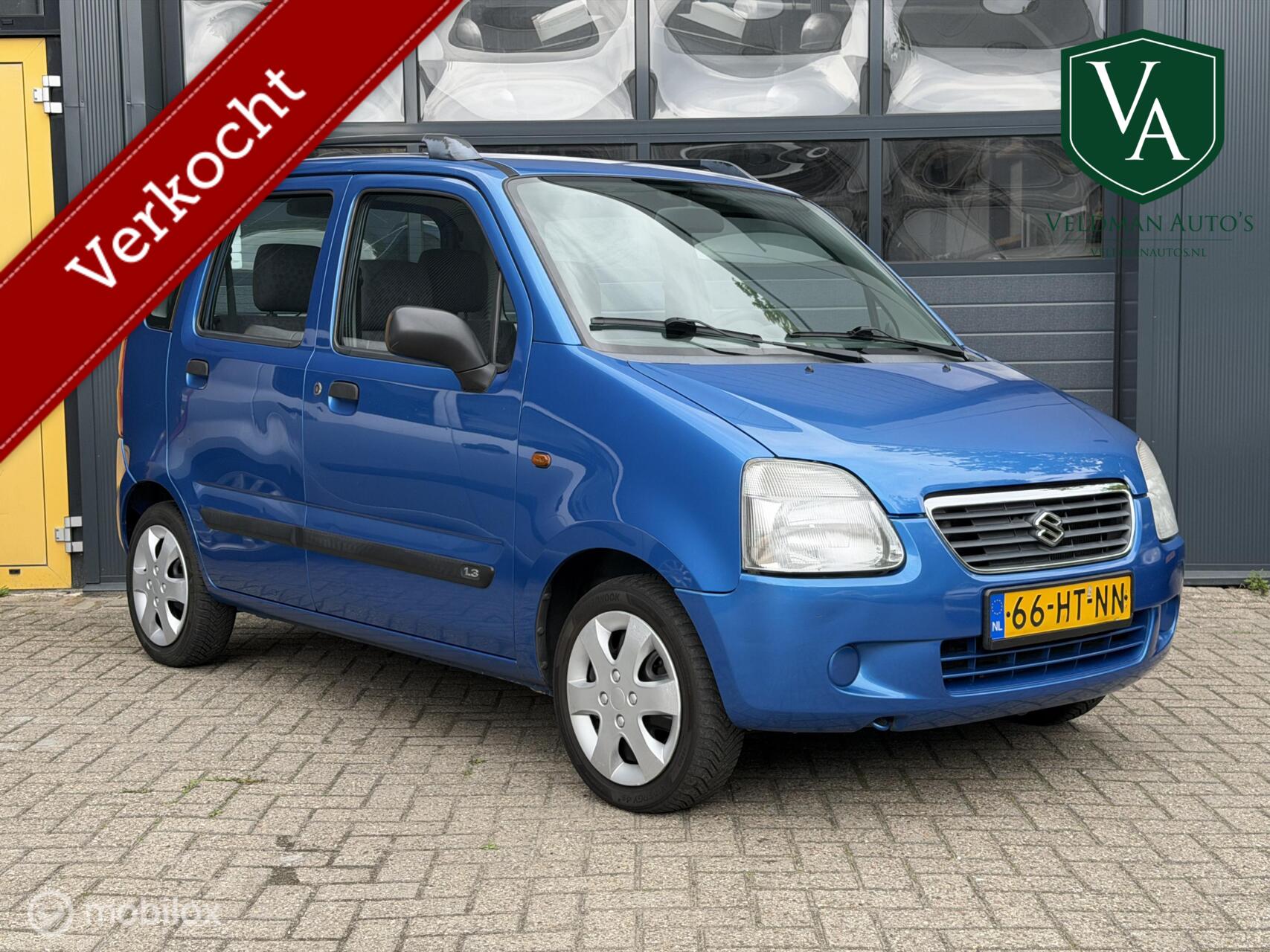 Suzuki Wagon R 1.3 GL | lage km | zuinig | compact 2001 - voorkant