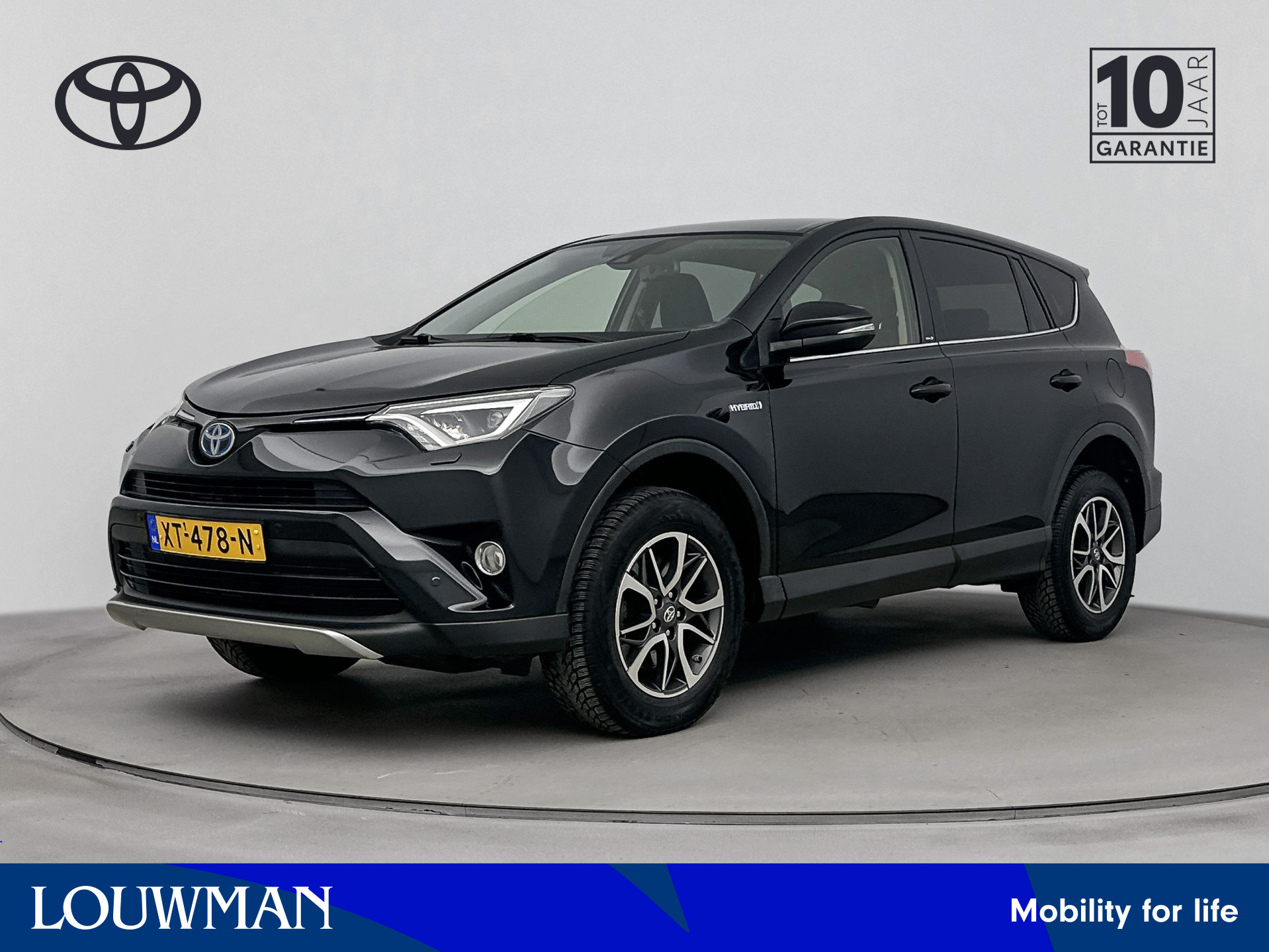 Toyota Rav4 2.5 Hybrid Black Edition 2018 - voorkant
