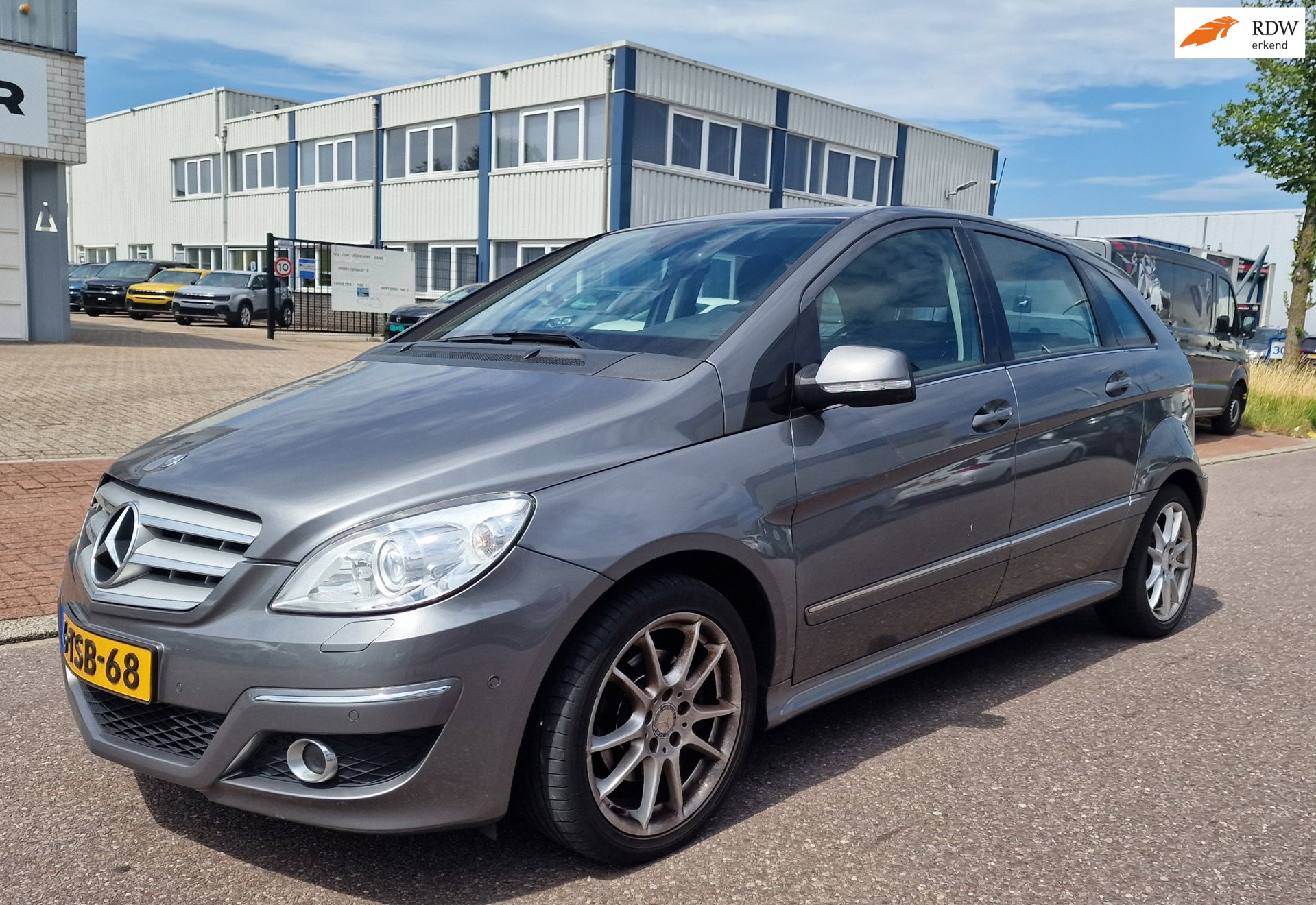 Mercedes-Benz B 200 200 AUTOMAAT PSENSOR CRUISE 2 X SLEUTELS 2008 - voorkant