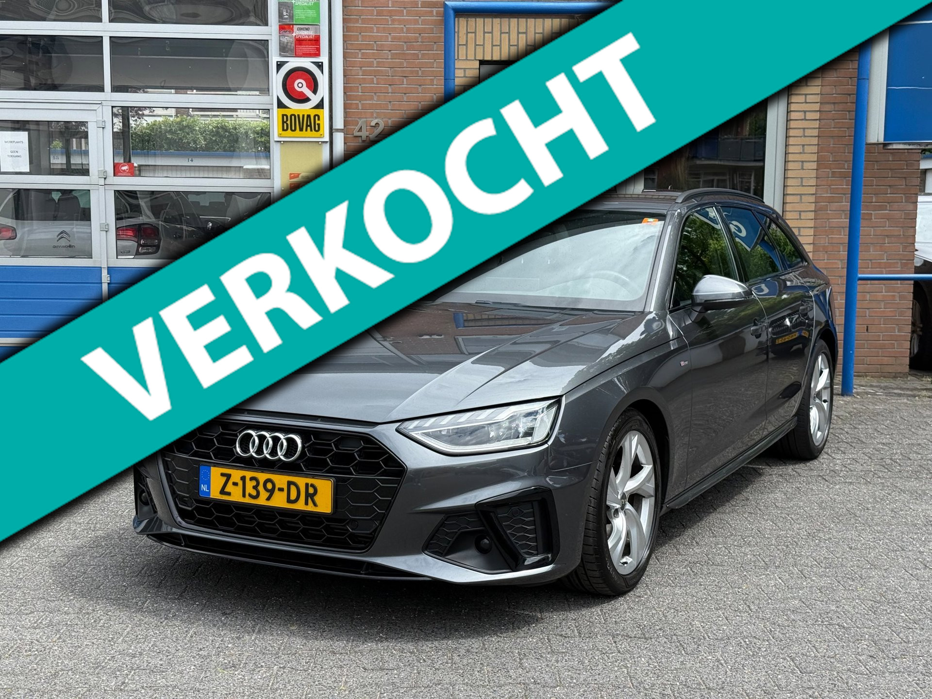 Audi A4 Avant 35 TFSI S edition | Parkeersensoren V+A+camera | stoelverw. | Apple CarPlay/Android Auto | 2021 - voorkant