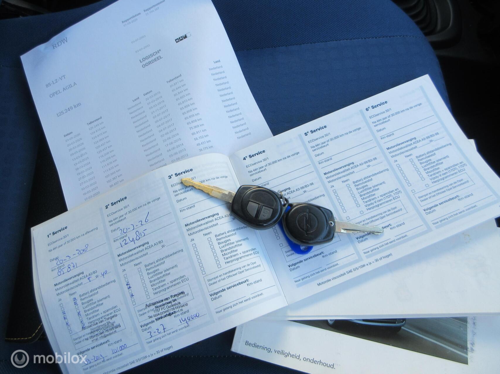 Foto van Opel Agila