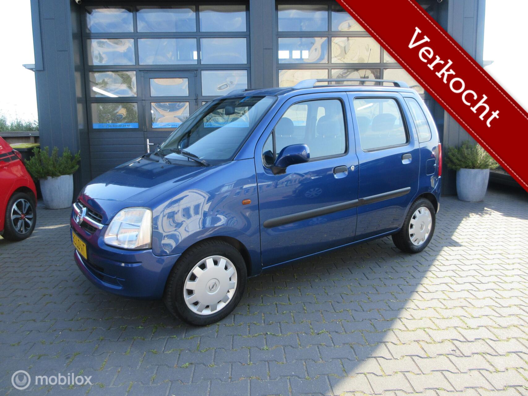 Opel Agila 1.2-16V Comfort 125dkm! InruilGOEDkoopje! Ruimte! Hoge instap. 2003 - voorkant