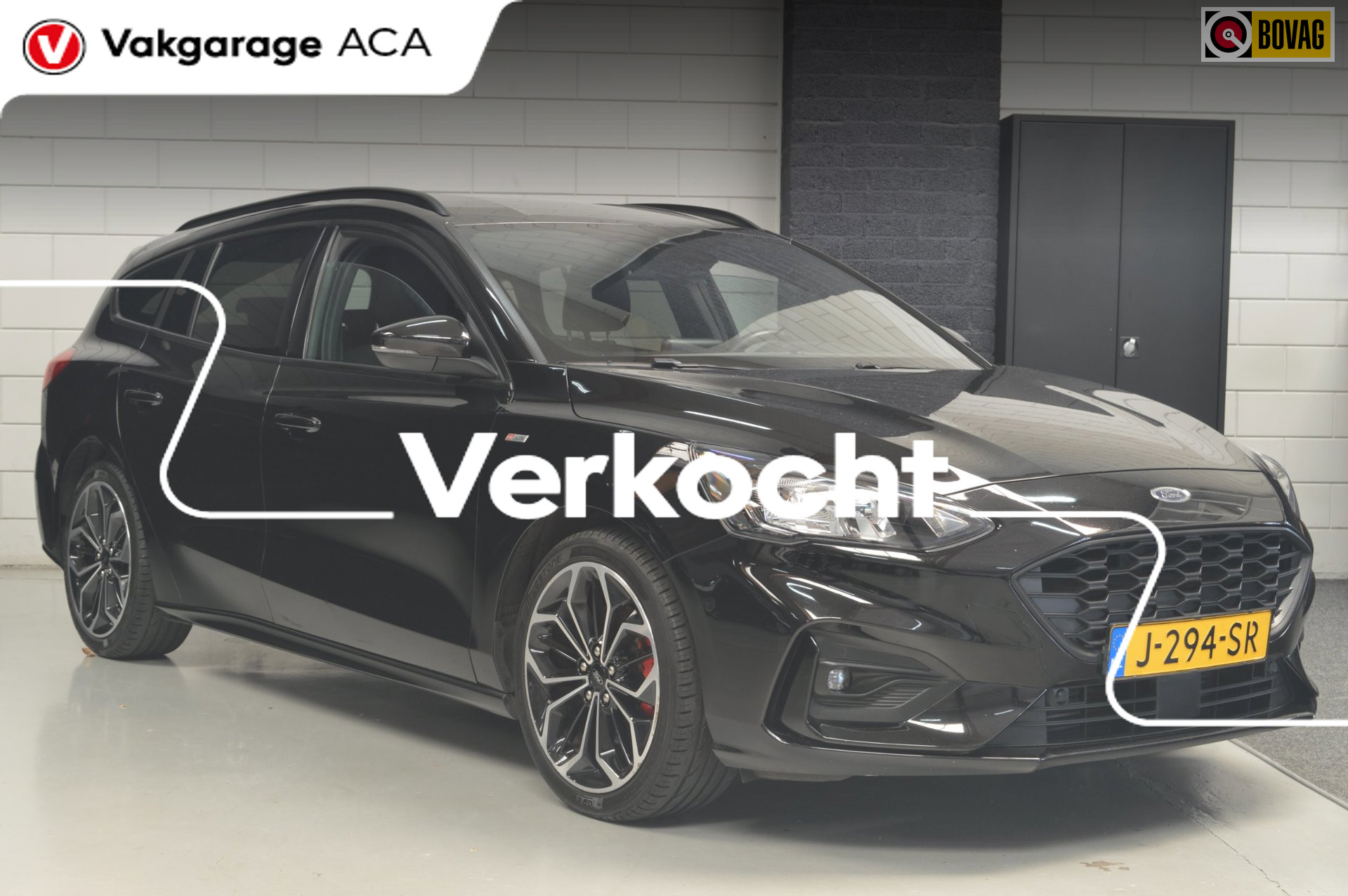 Ford Focus 1.0 EcoBoost Hybrid ST Line X Business  // NAVI // CLIMA // ADAPTIVE CRUISE // TREKHAAK // 2020 - voorkant