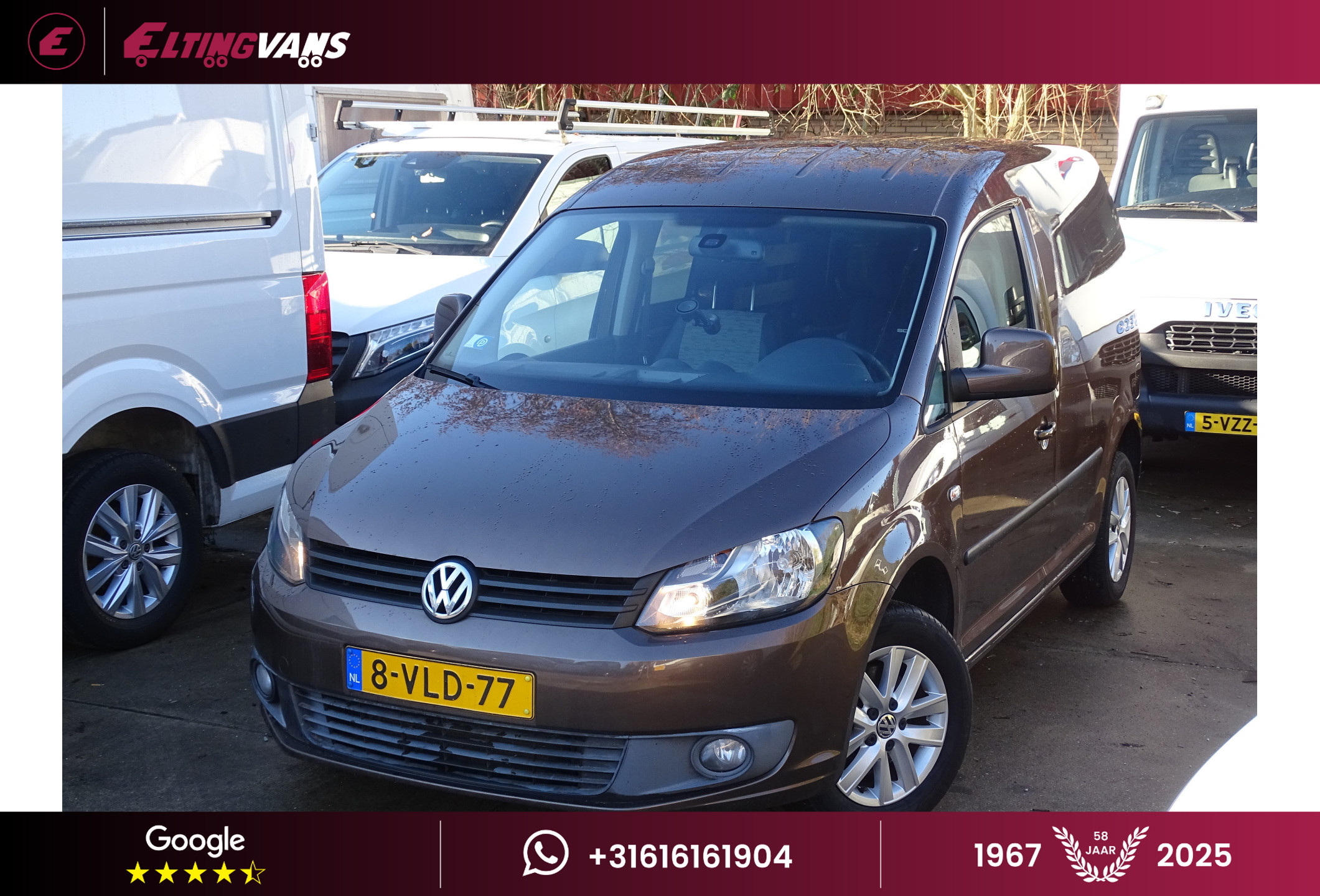 Volkswagen Caddy 1.6 TDI 2011 - voorkant