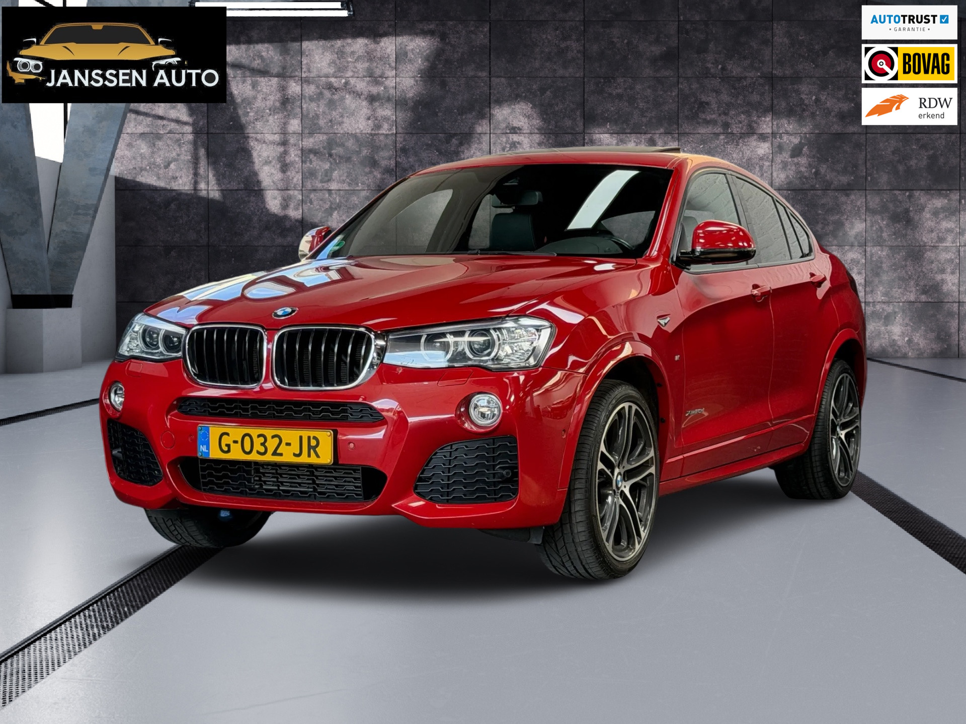 BMW X4 xDrive20d High Executive xLine Edition 2017 - voorkant