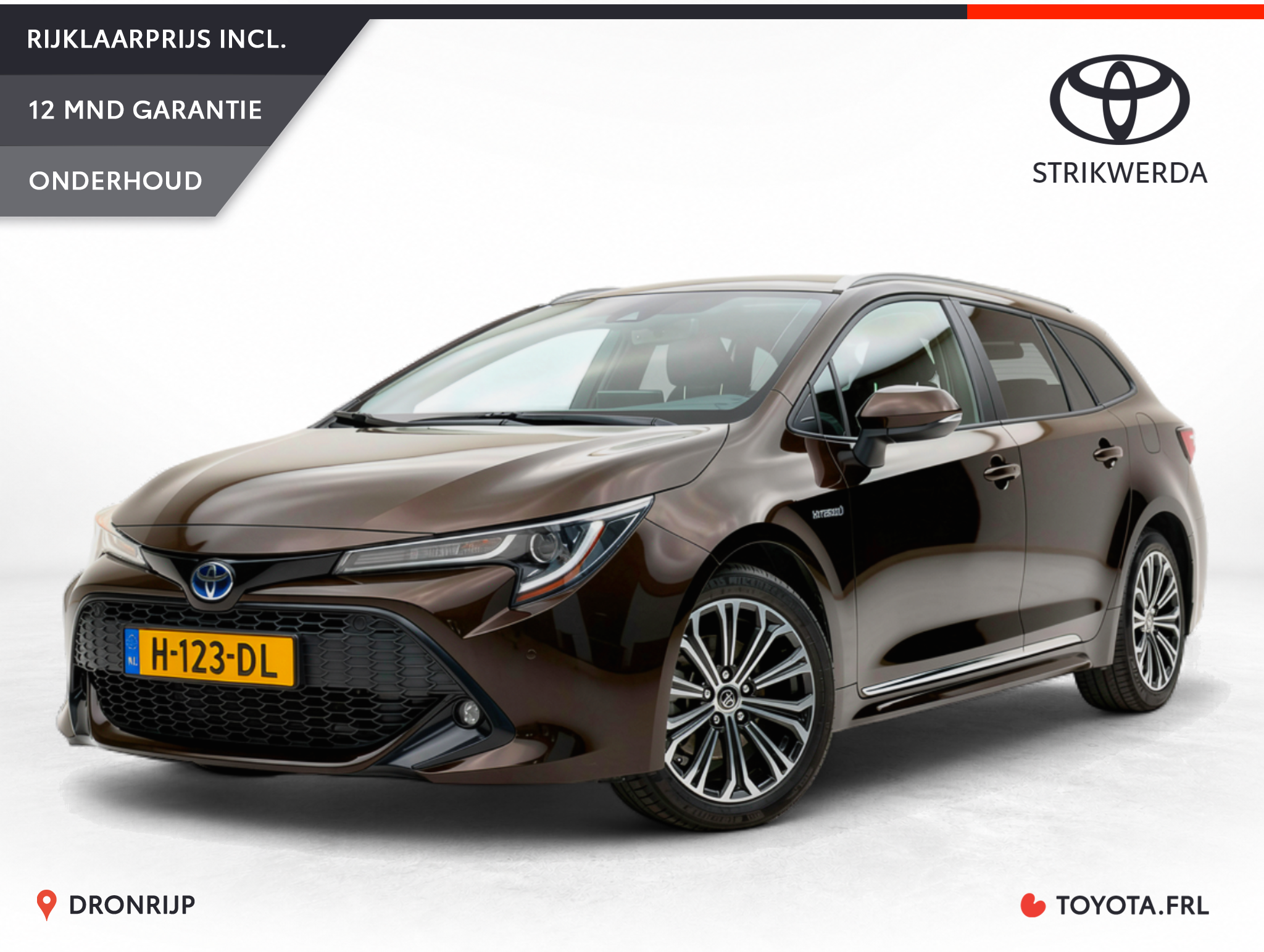 Toyota Toyota Corolla 2.0 Hybrid Style 2019 - voorkant