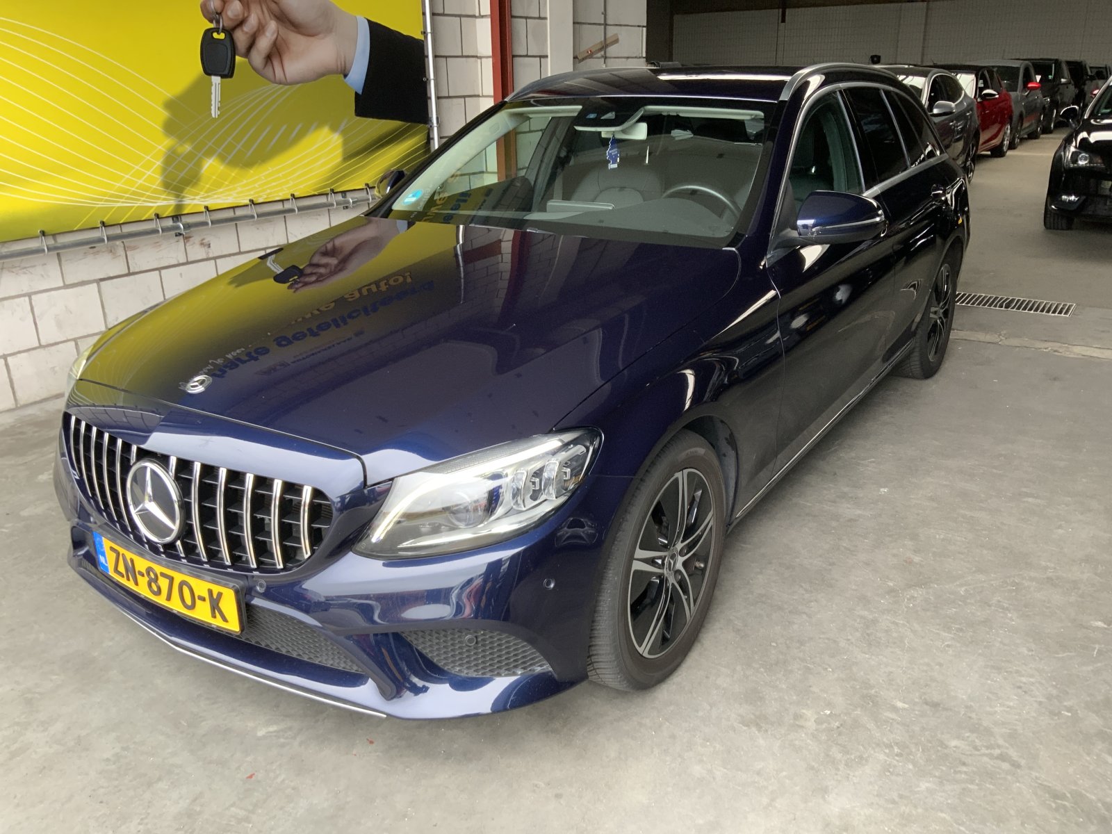 Mercedes-Benz C-klasse Estate 180 BnsSolPlusUpEd 2019 - voorkant