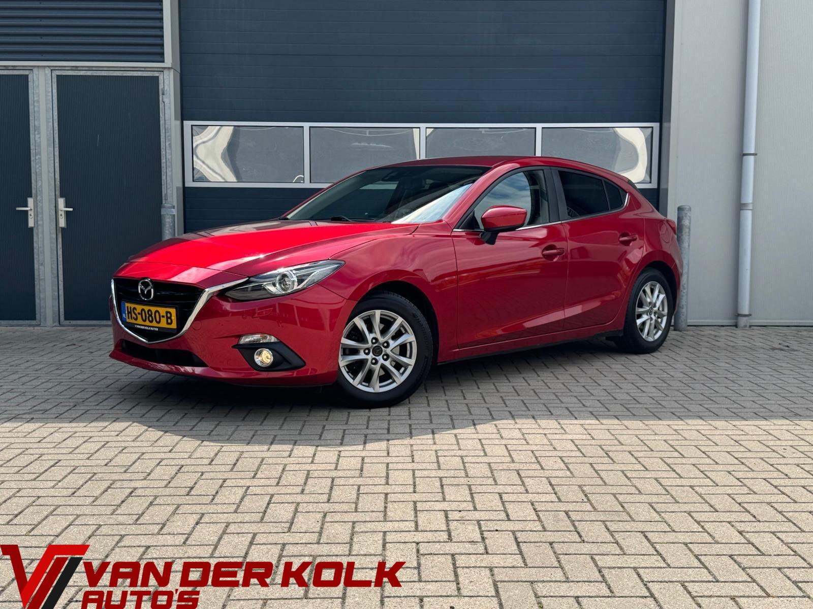 Mazda Mazda3 2.0 GT-M | Leder | Head-up display | Navigatie | Cruise | BOSE | LED | Stoelverwarming | Trekhaak | Sensoren 2016 - voorkant