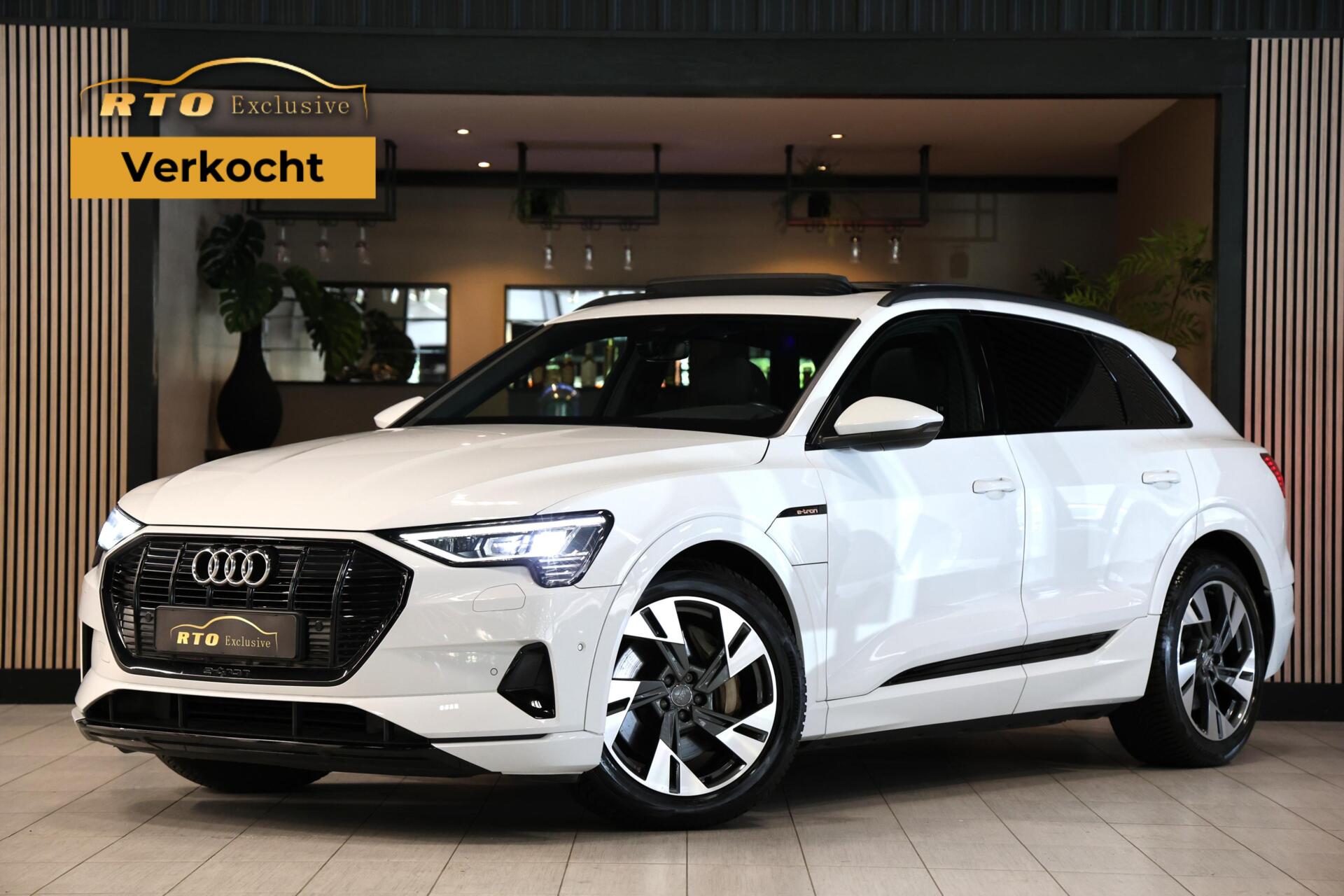 Audi E-tron 50 50 quattro Pro Line 71 kWh|Pano|Leder|Luchtvering 2020 - voorkant