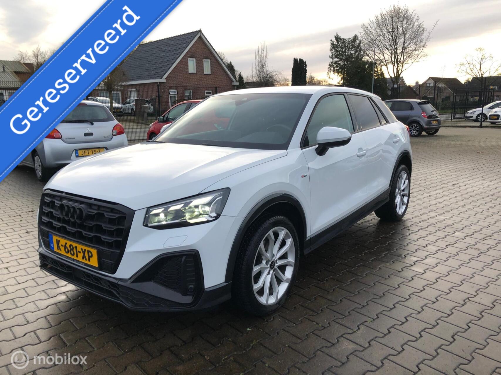 Audi Q2 35 TFSI 3x S LINE ALLE OPTIE,S 2021 - voorkant