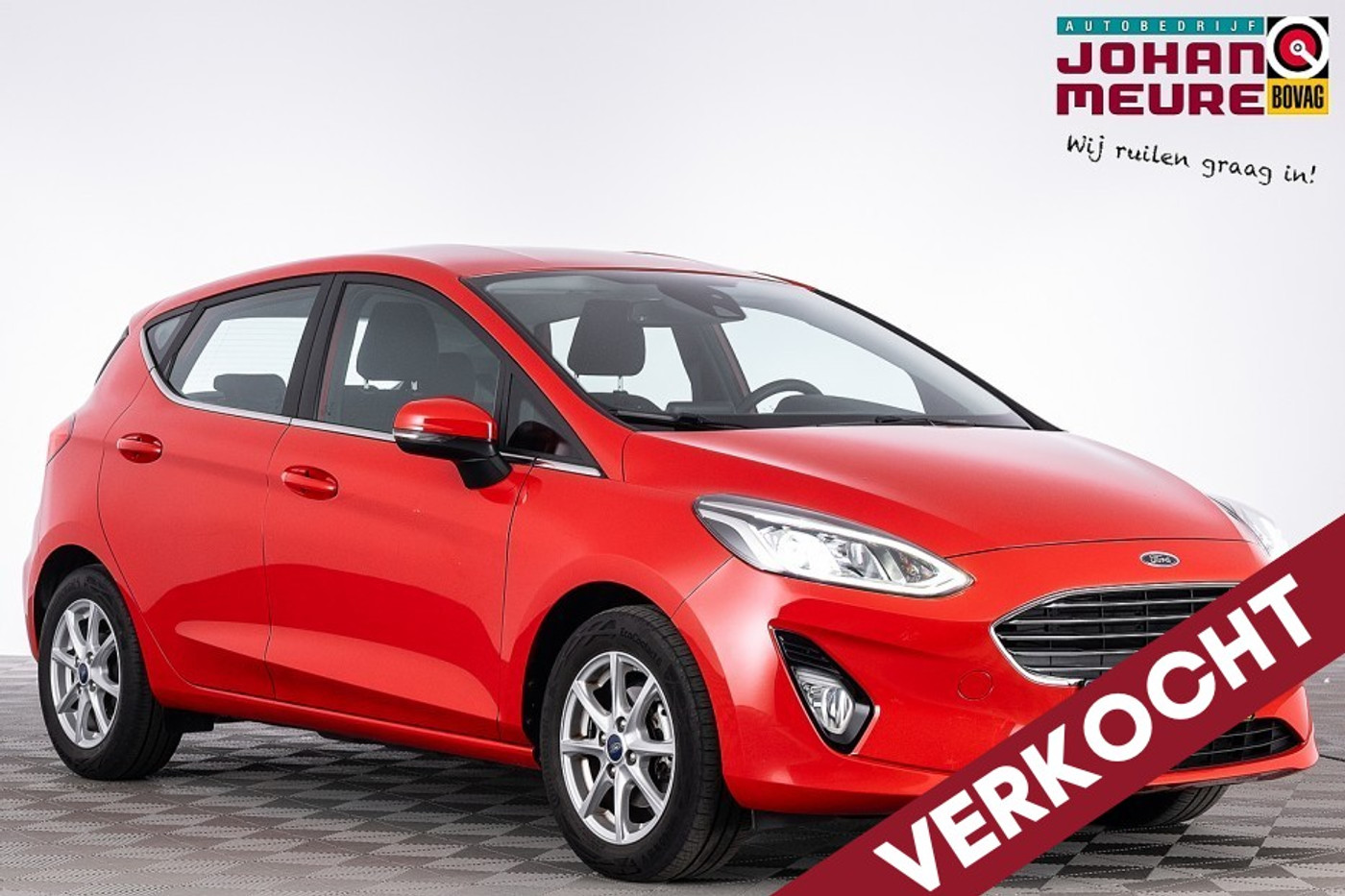 Ford Fiesta 1.0 EcoBoost Titanium ✅ 1e Eigenaar *BEVRIJDINGSDAG 05 mei OPEN!* 2021 - voorkant