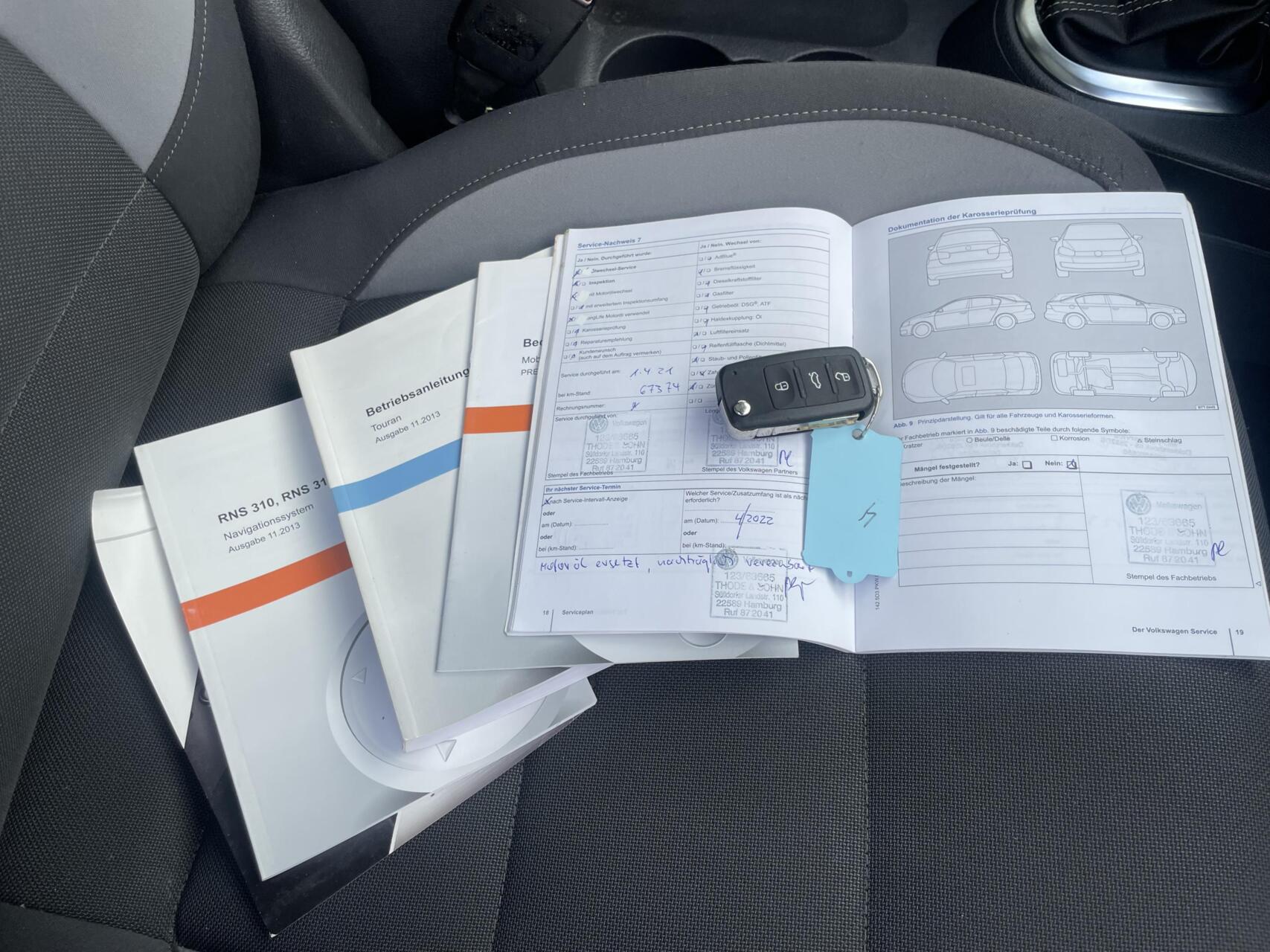 Foto van Volkswagen Touran