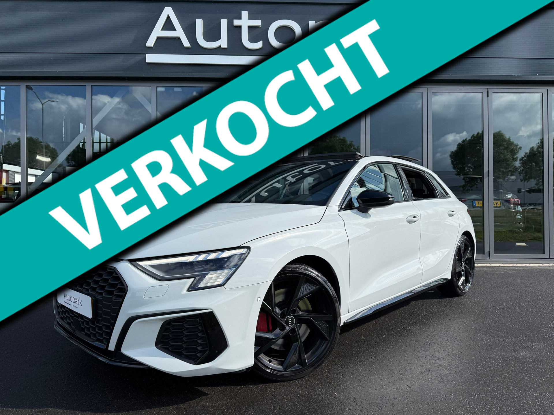 Audi S3 Sportback 2.0 TFSI S3 quattro Edition One PANO 2021 - voorkant