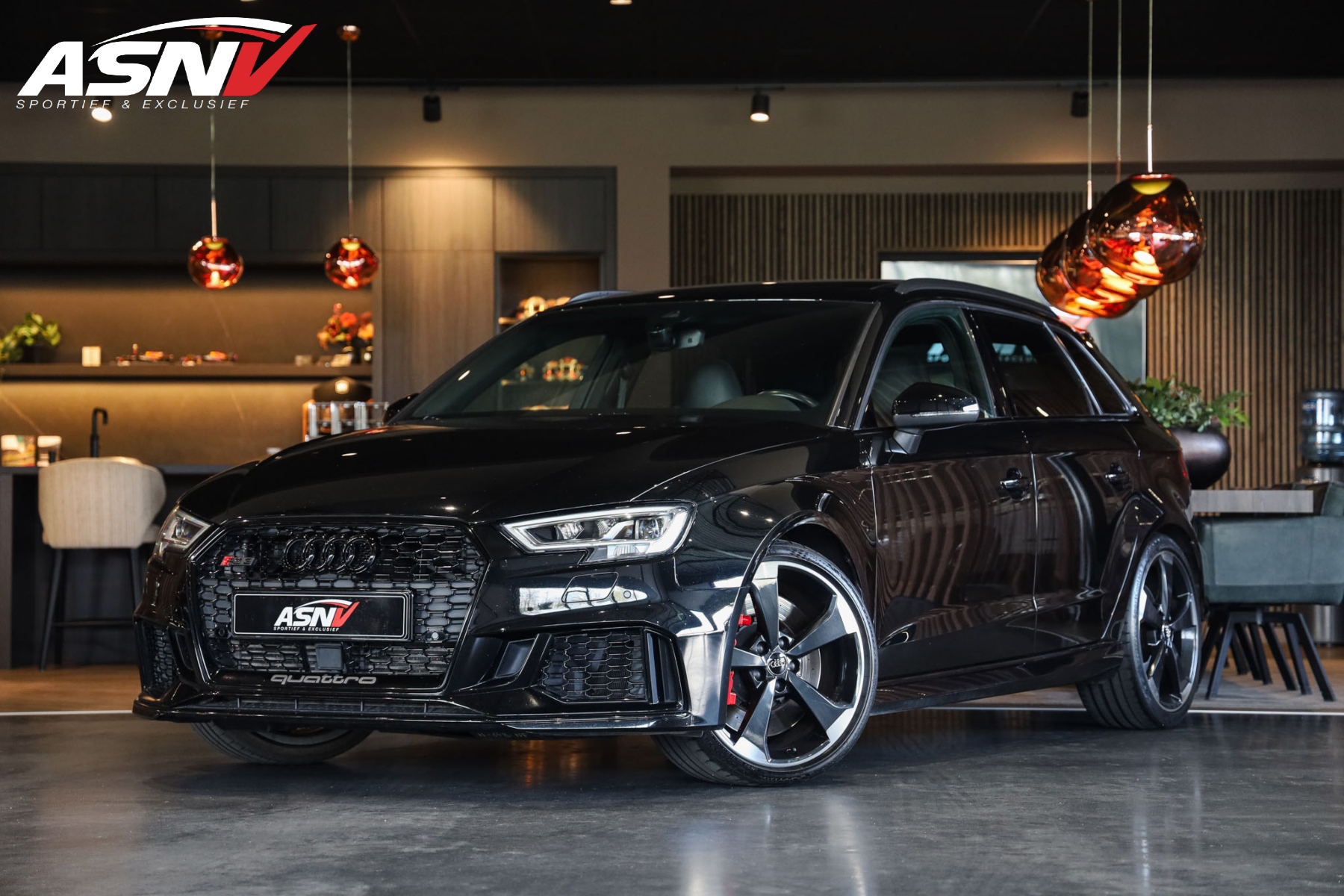 Audi RS 3 Sportback 2.5 TFSI Quattro, 400 PK, Facelift, Pano/Dak, Adapt.Cruise/Control, Camera, 19''/Rotor, NIEUWSTAAT!! 2019 - voorkant