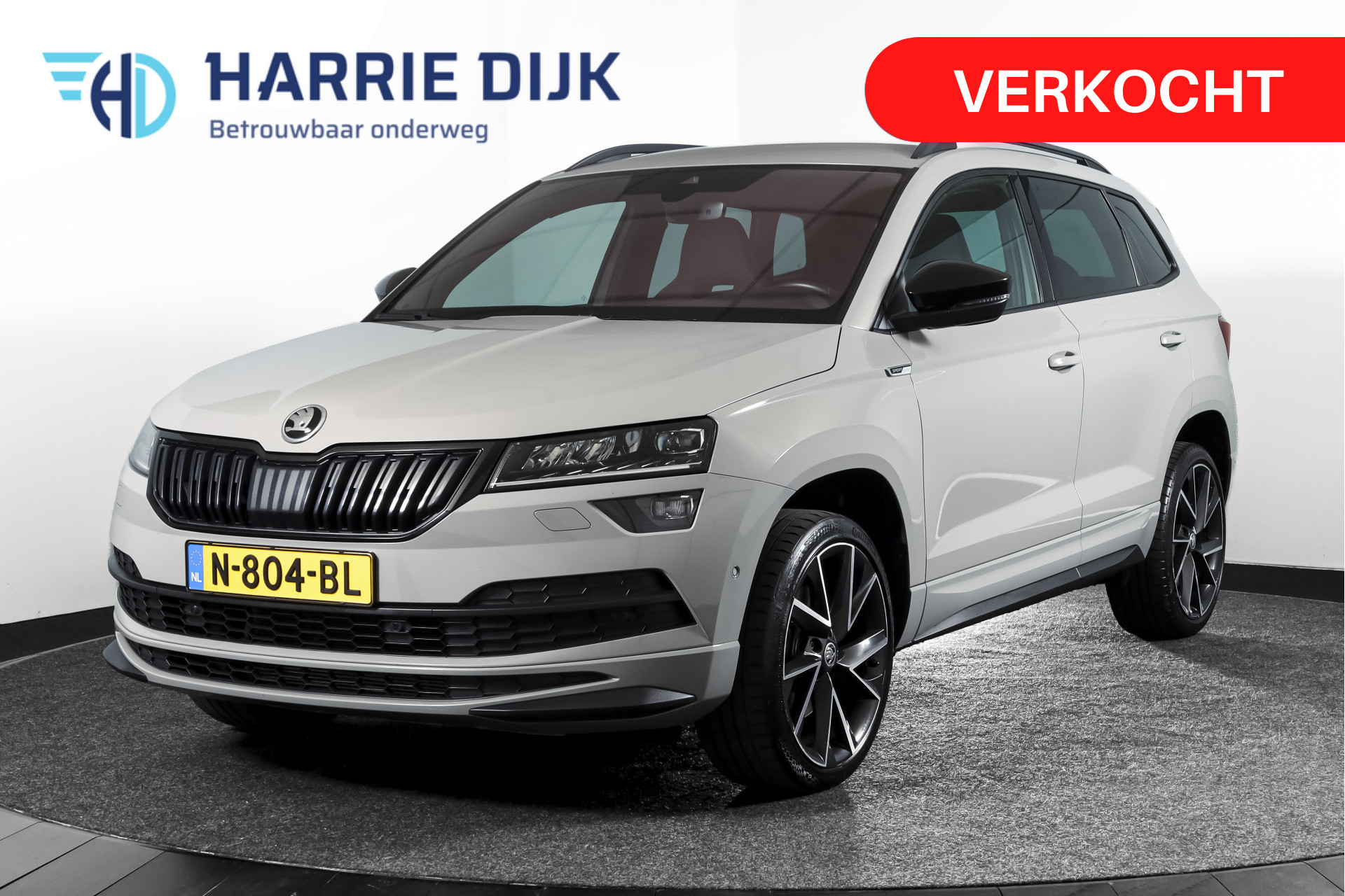 Skoda Karoq 1.5 TSI ACT Sportline Business 2021 - voorkant